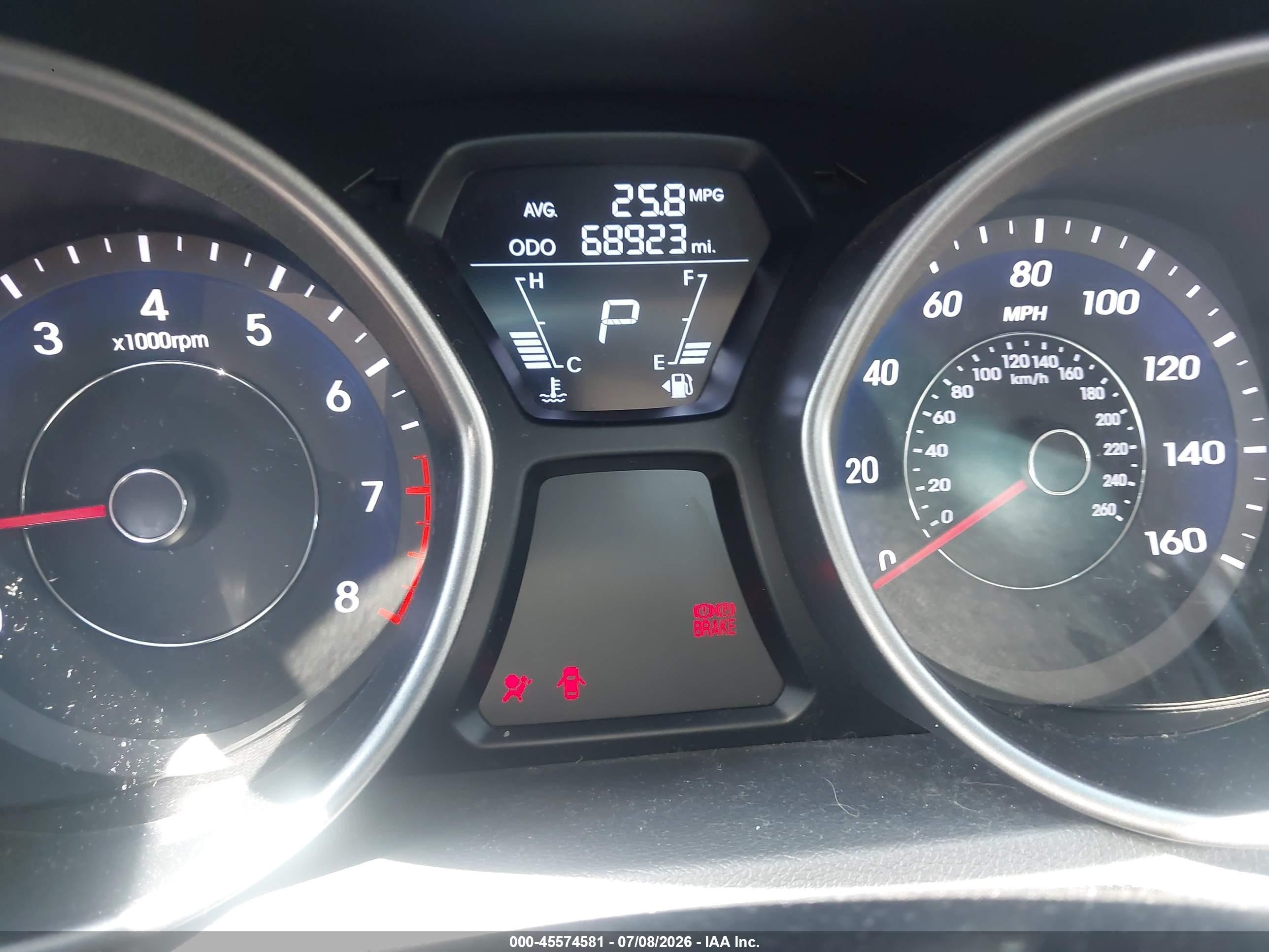 2013 Hyundai Elantra Gls Silver vin: 5NPDH4AE6DH332206