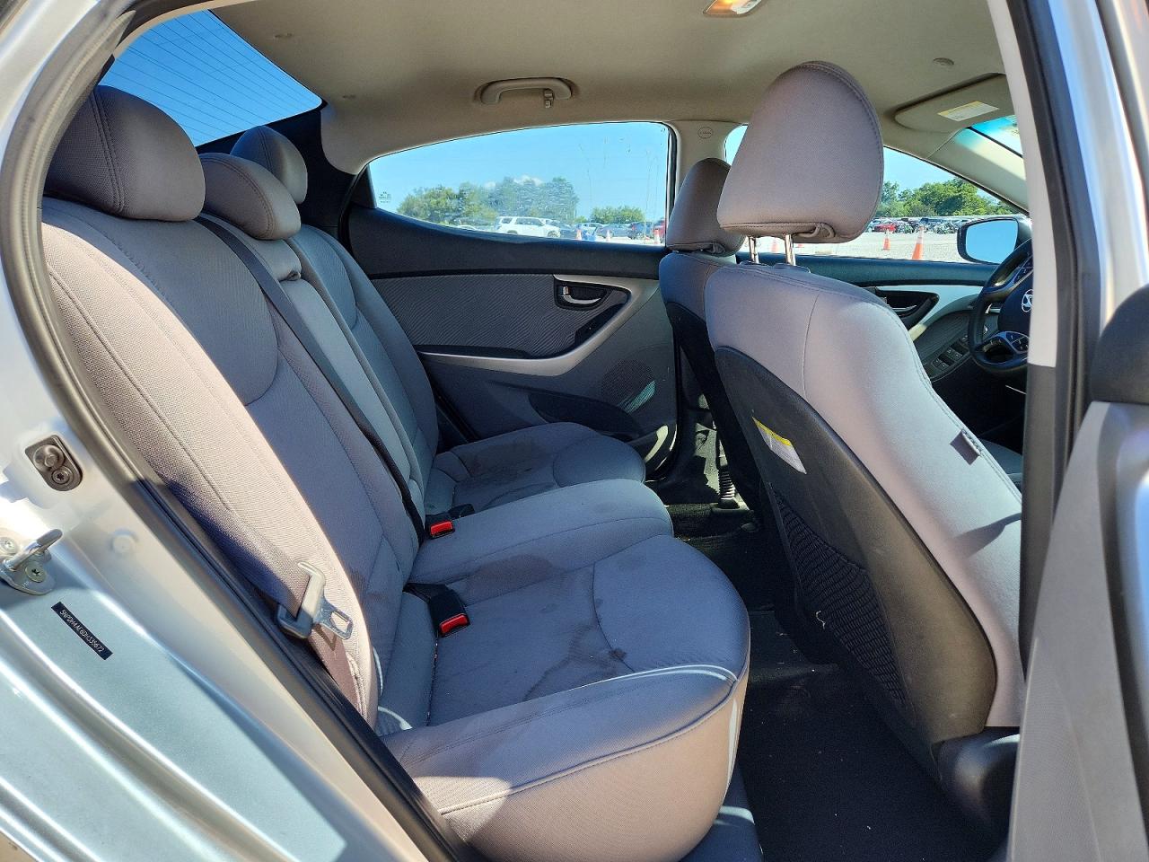 2013 Hyundai Elantra Gls Silver vin: 5NPDH4AE6DH335672