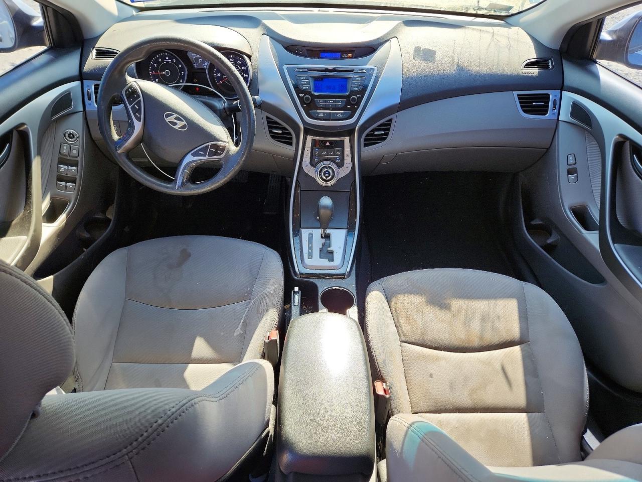 2013 Hyundai Elantra Gls Silver vin: 5NPDH4AE6DH335672
