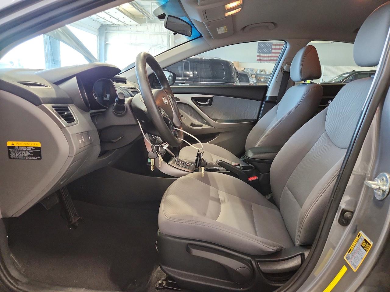 2013 Hyundai Elantra Gls Gray vin: 5NPDH4AE6DH341133