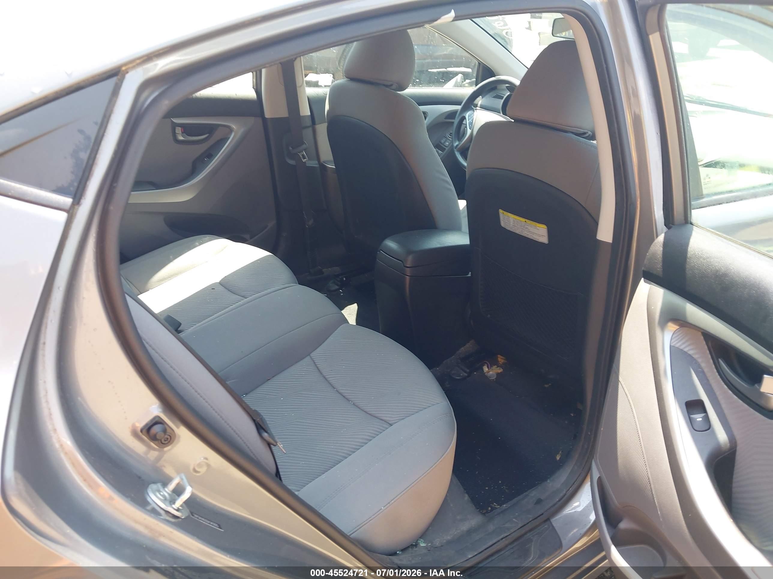 2013 Hyundai Elantra Gls Silver vin: 5NPDH4AE6DH343920
