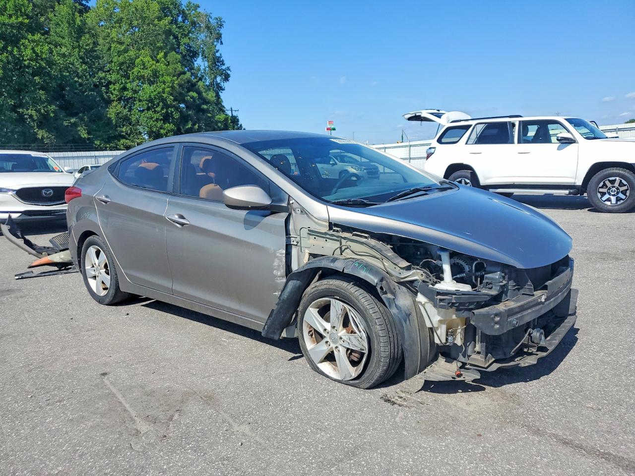 2013 Hyundai Elantra Gls Gold vin: 5NPDH4AE6DH344081