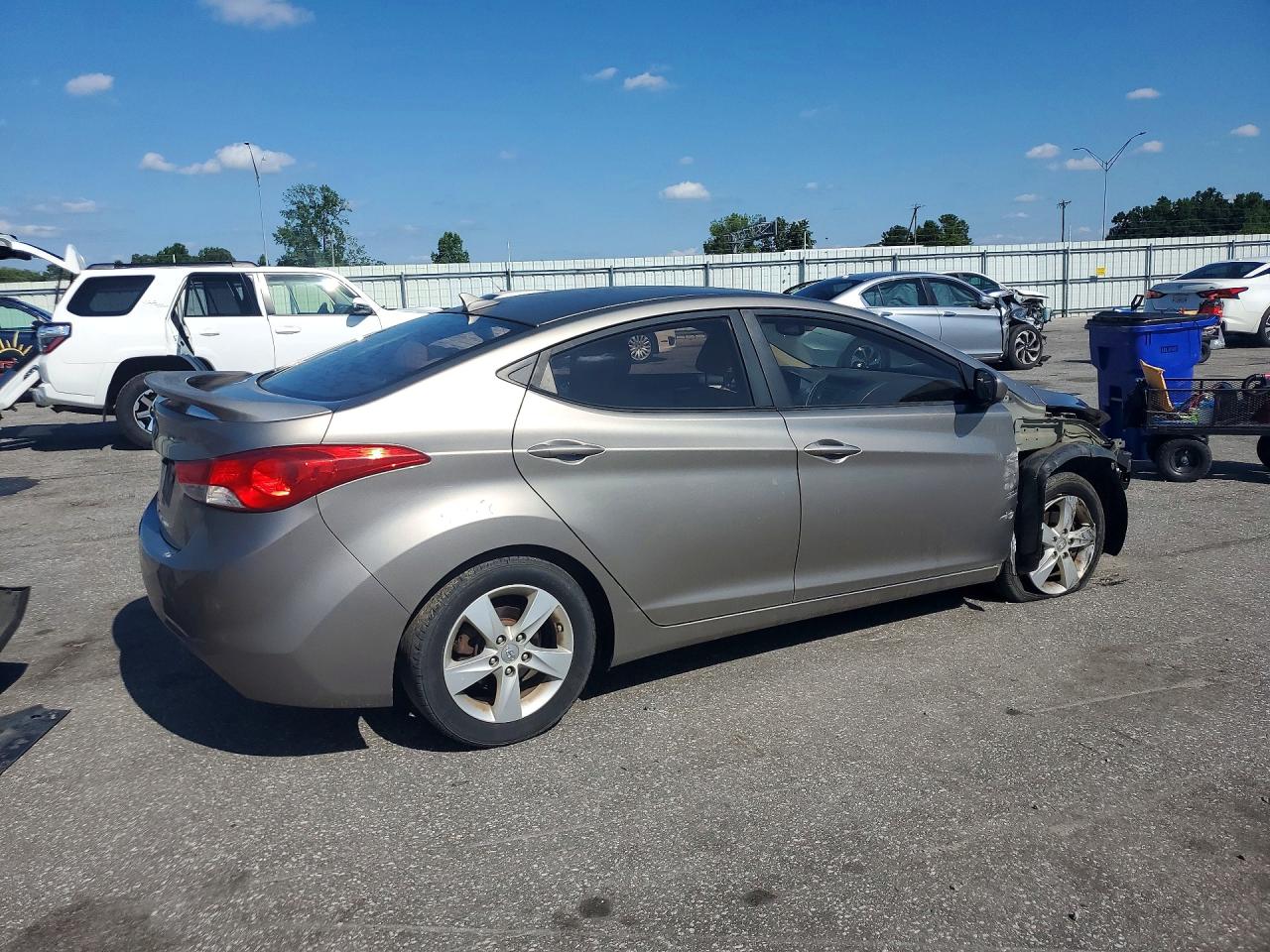 2013 Hyundai Elantra Gls Gold vin: 5NPDH4AE6DH344081