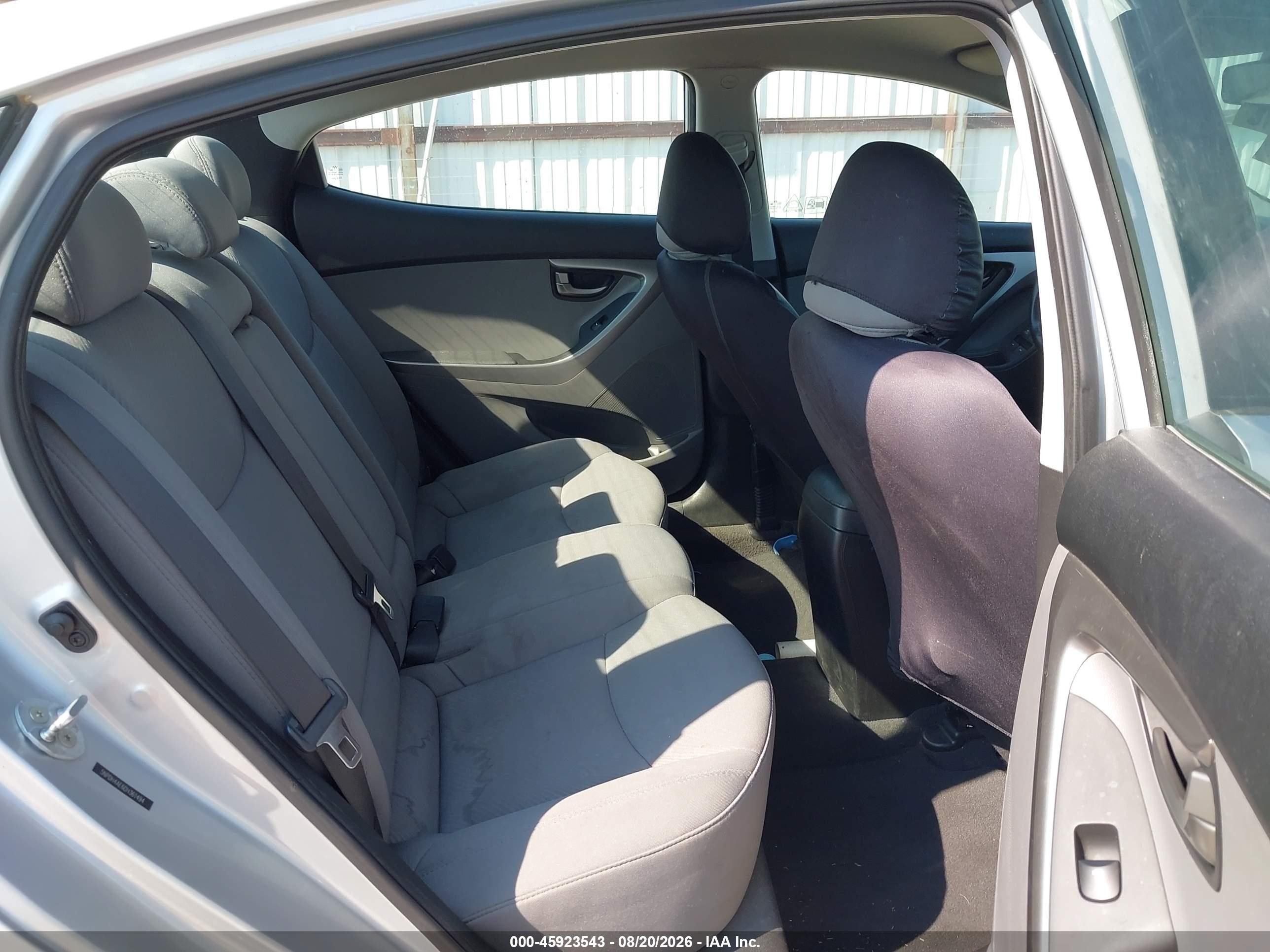 2013 Hyundai Elantra Gls Silver vin: 5NPDH4AE6DH361494