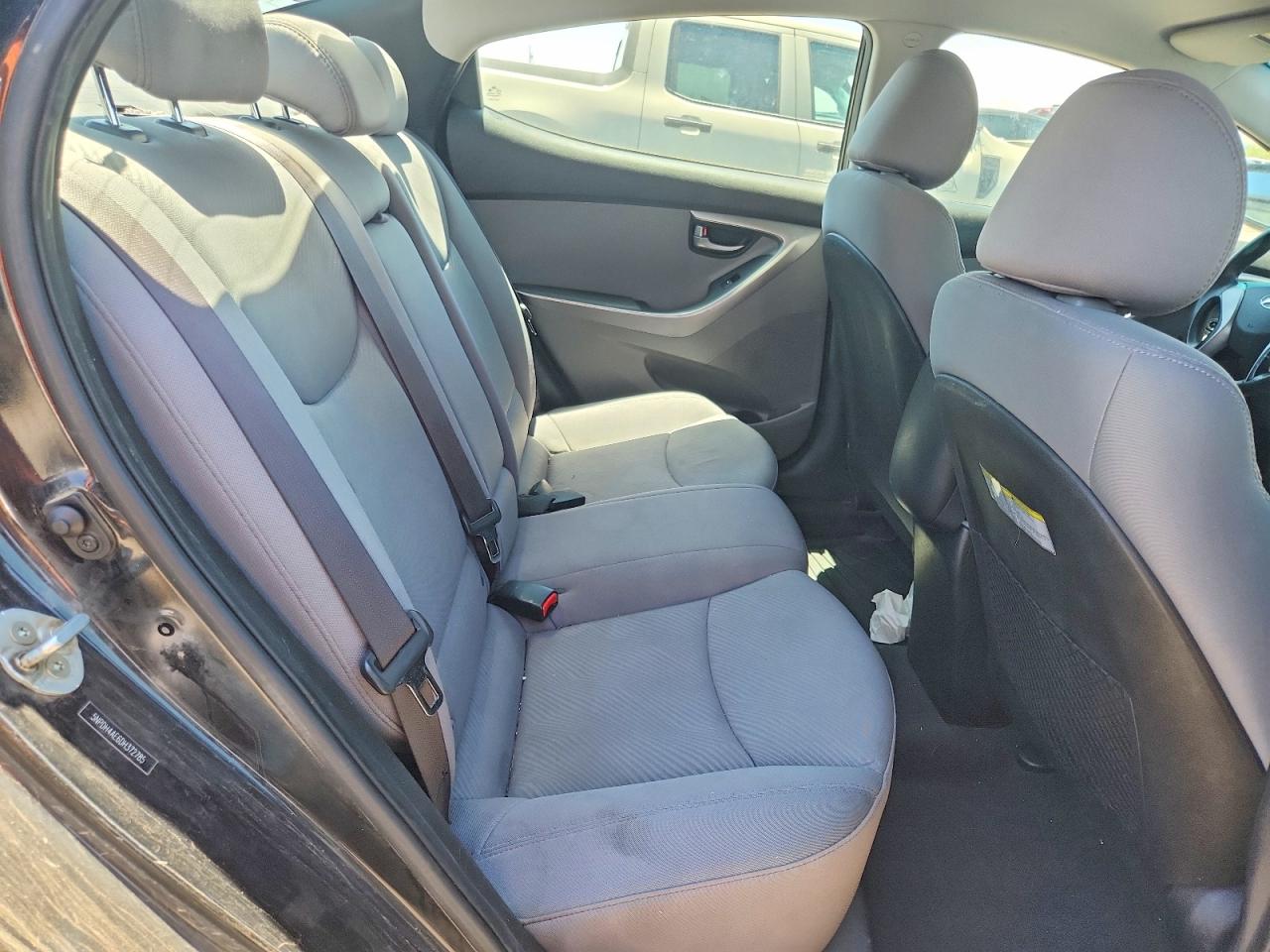 2013 Hyundai Elantra Gls Black vin: 5NPDH4AE6DH372785