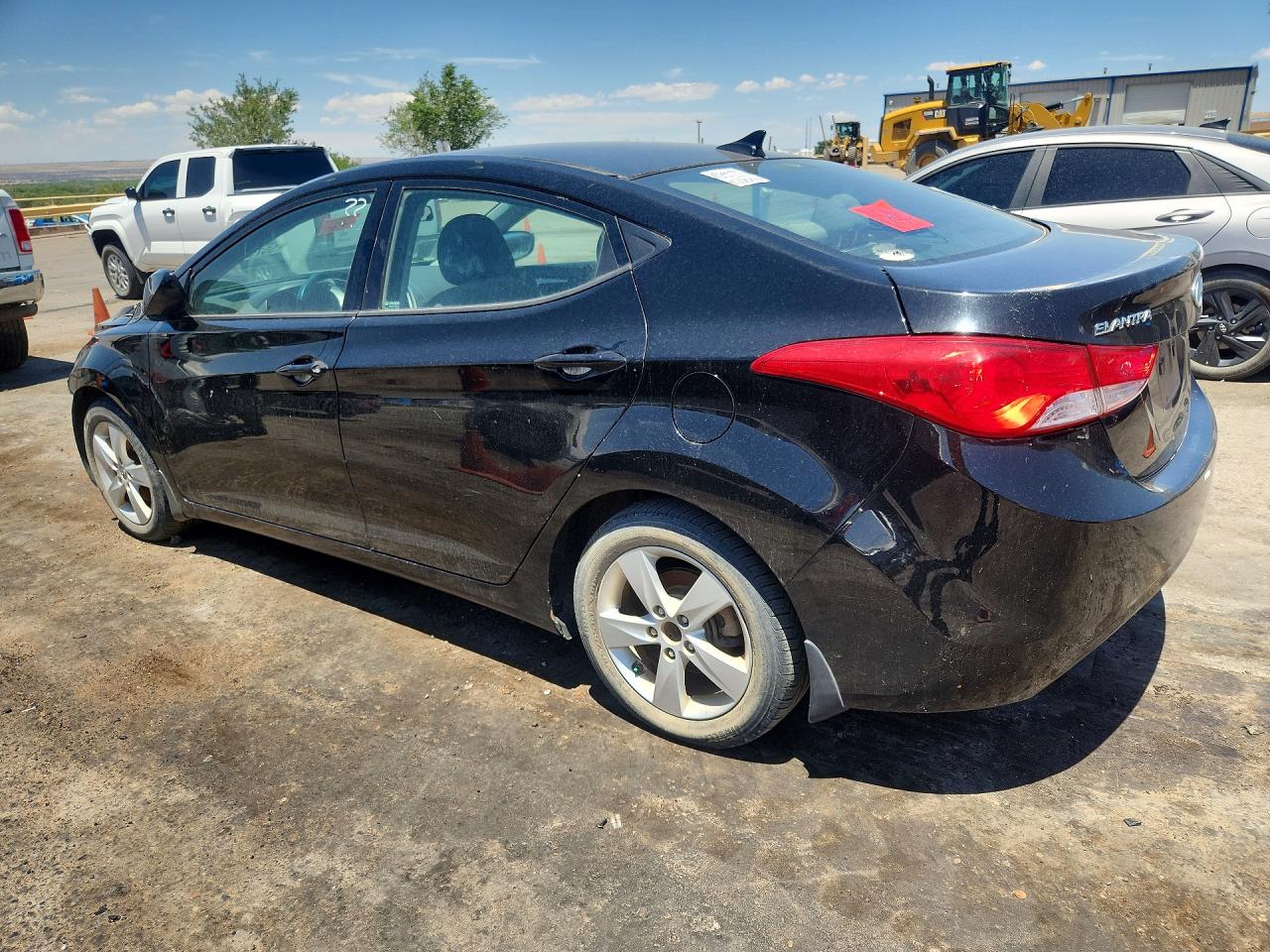 2013 Hyundai Elantra Gls Black vin: 5NPDH4AE6DH372785