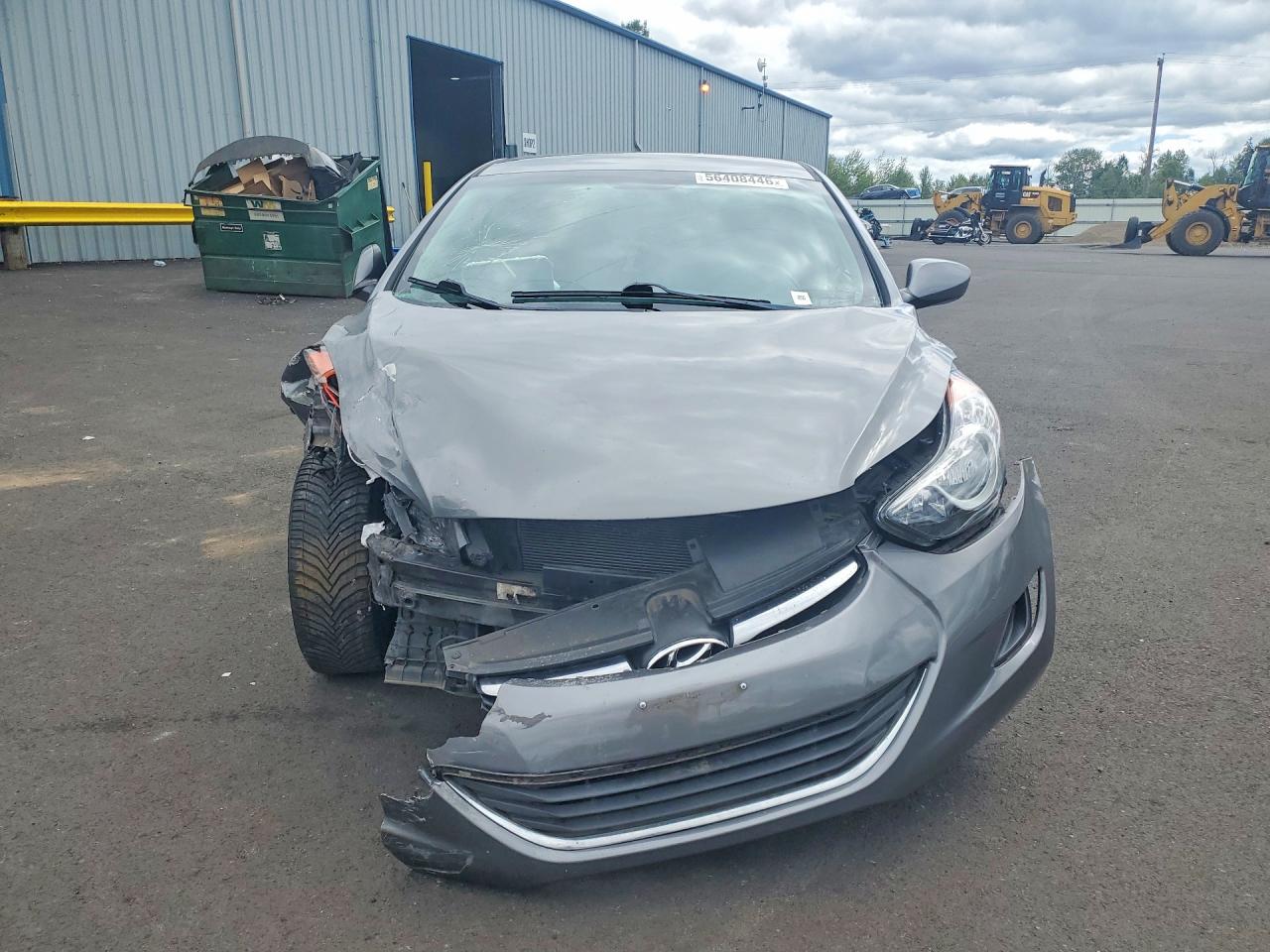 2013 Hyundai Elantra Gls Серый vin: 5NPDH4AE6DH380398
