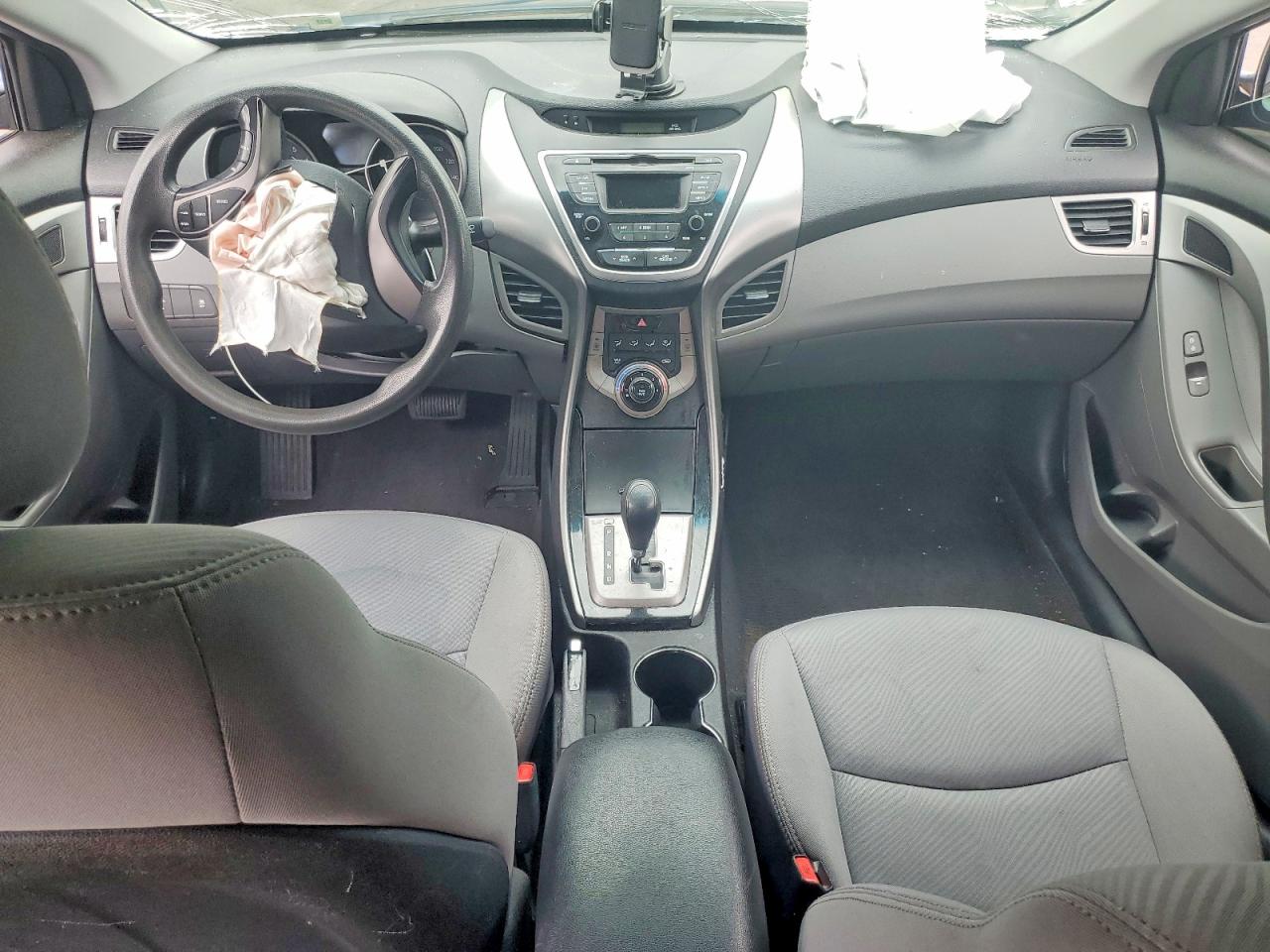 2013 Hyundai Elantra Gls Серый vin: 5NPDH4AE6DH380398