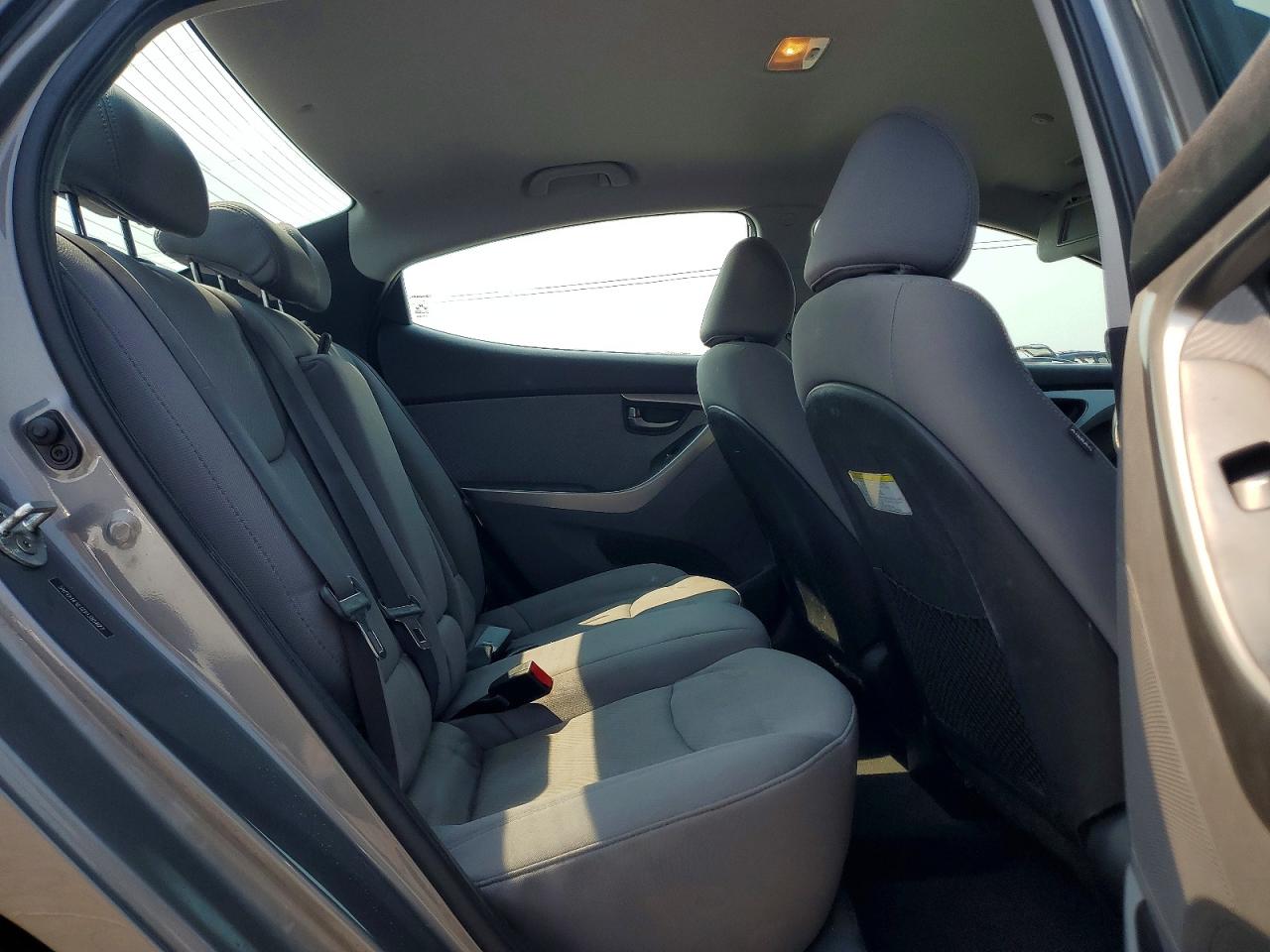 2013 Hyundai Elantra Gls Gray vin: 5NPDH4AE6DH385827