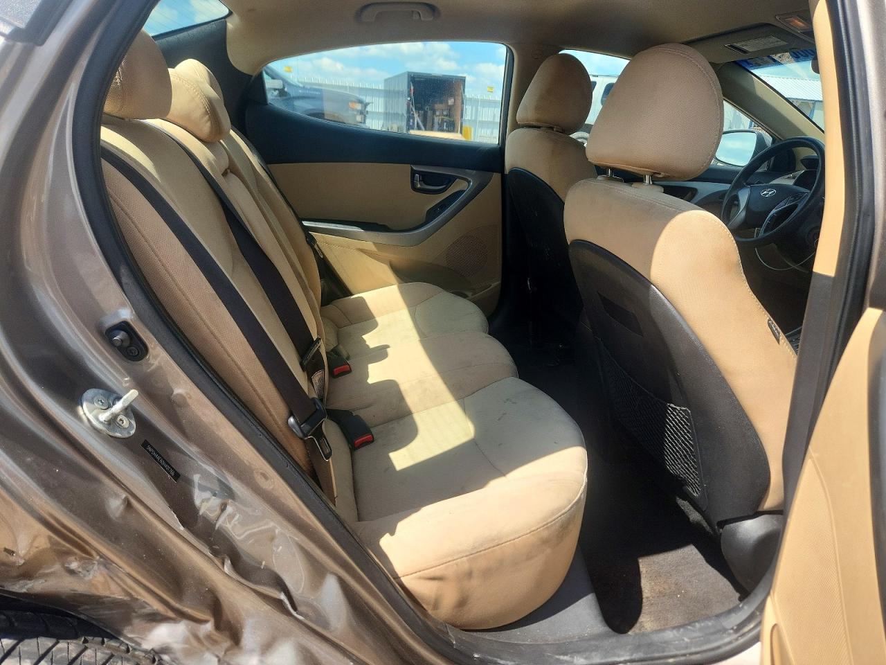 2013 Hyundai Elantra Gls Gray vin: 5NPDH4AE6DH401766