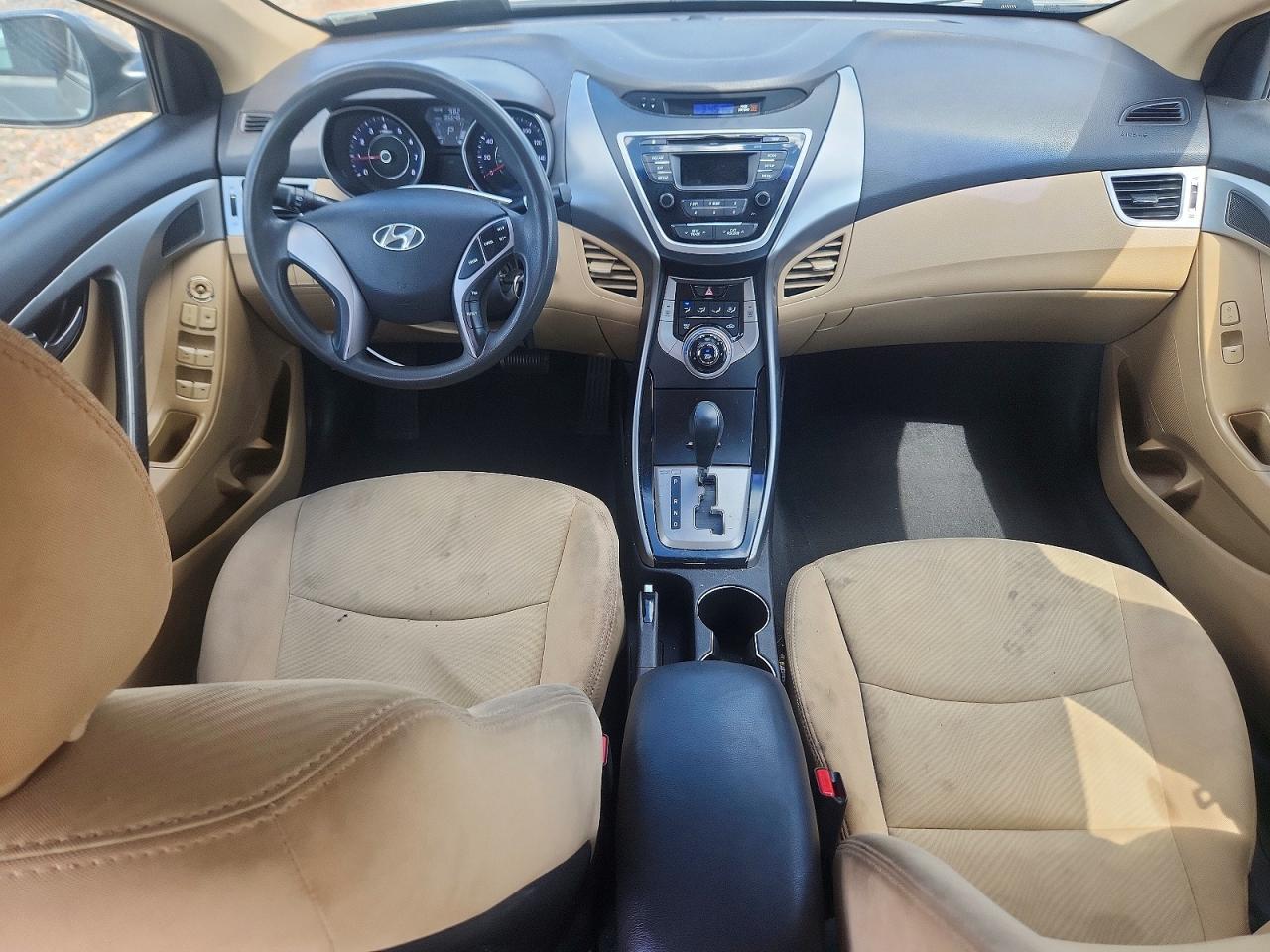 2013 Hyundai Elantra Gls Gray vin: 5NPDH4AE6DH401766