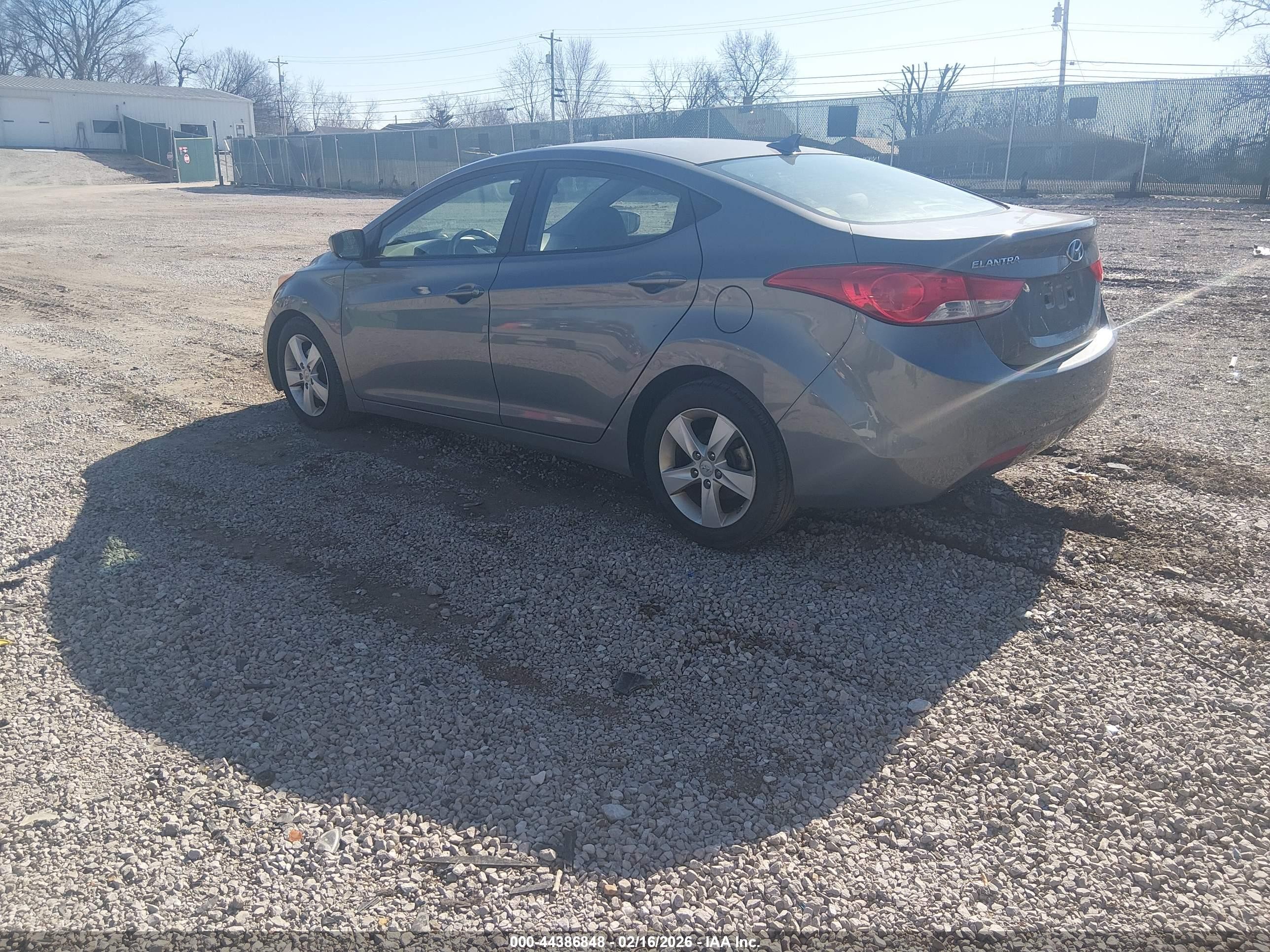2013 Hyundai Elantra Gls Silver vin: 5NPDH4AE6DH420110
