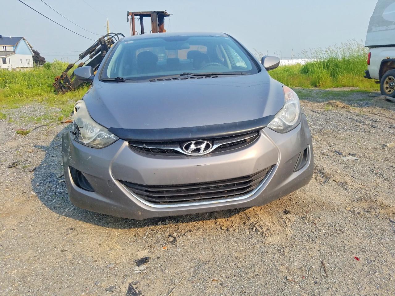 2013 Hyundai Elantra Gl Charcoal vin: 5NPDH4AE6DH428501