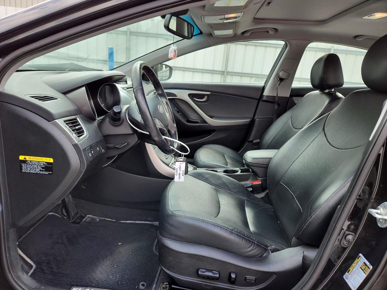 2013 Hyundai Elantra Gls Black vin: 5NPDH4AE6DH443970