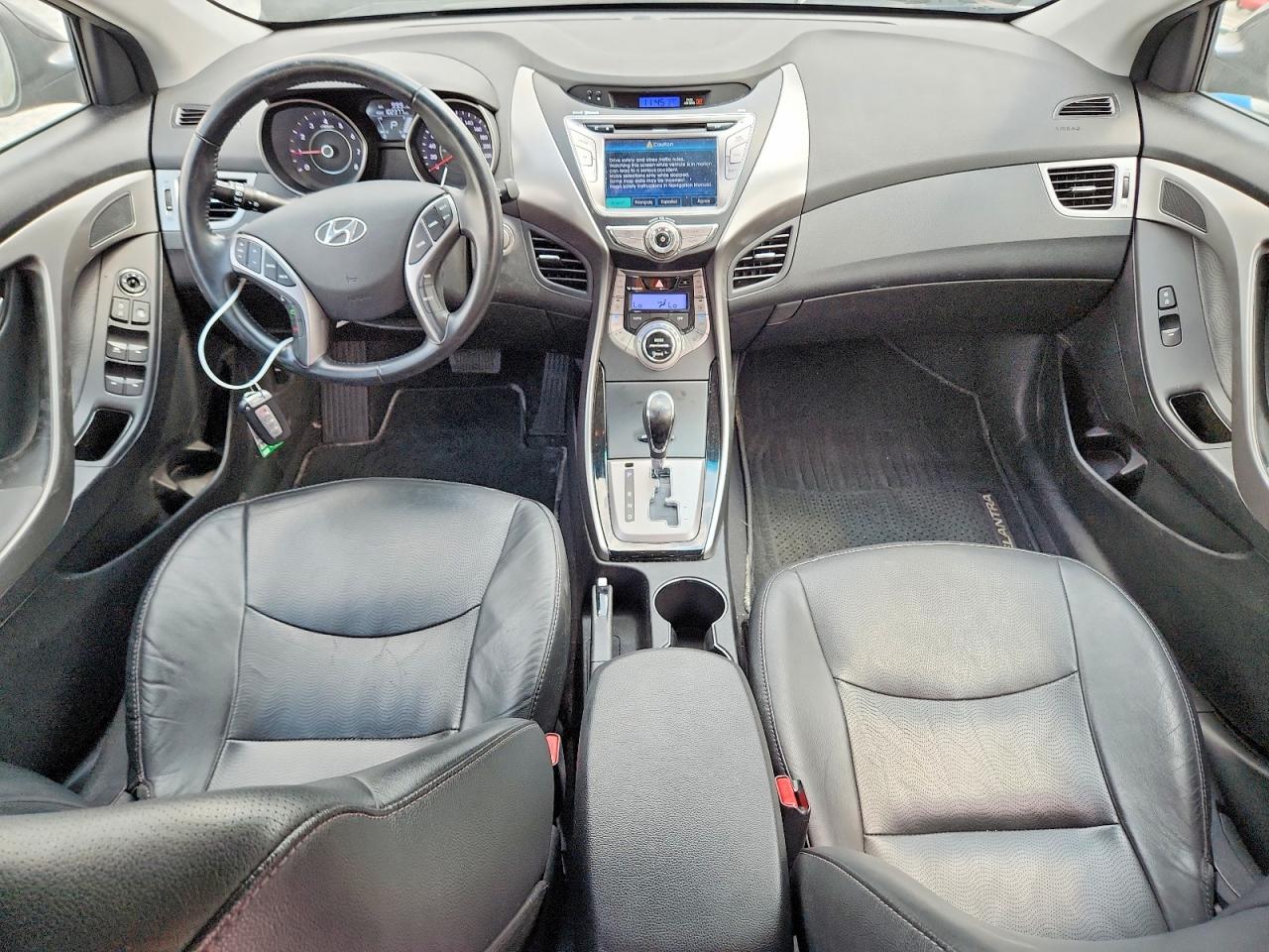 2013 Hyundai Elantra Gls Black vin: 5NPDH4AE6DH443970