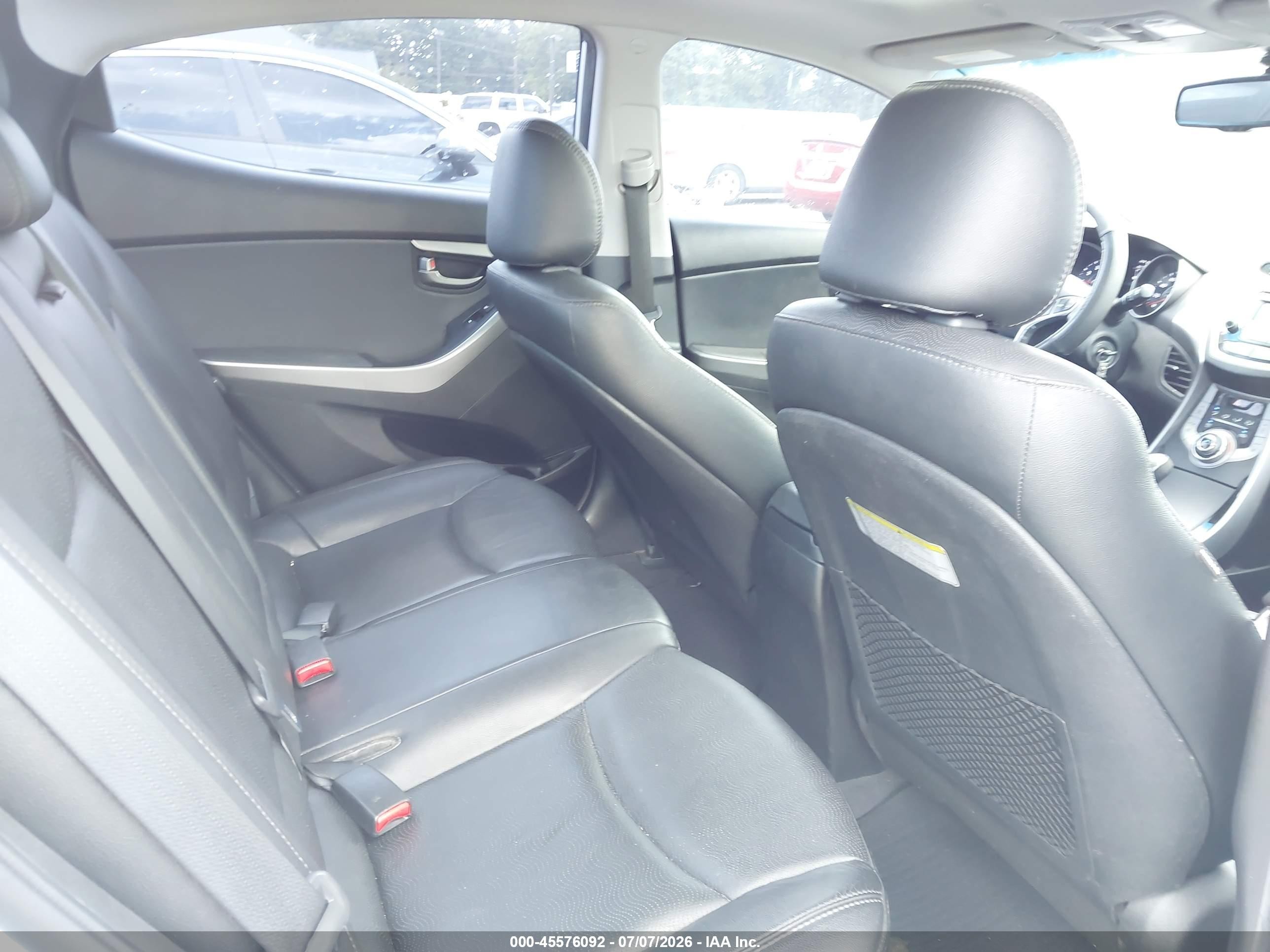 2013 Hyundai Elantra Limited Silver vin: 5NPDH4AE6DH451423