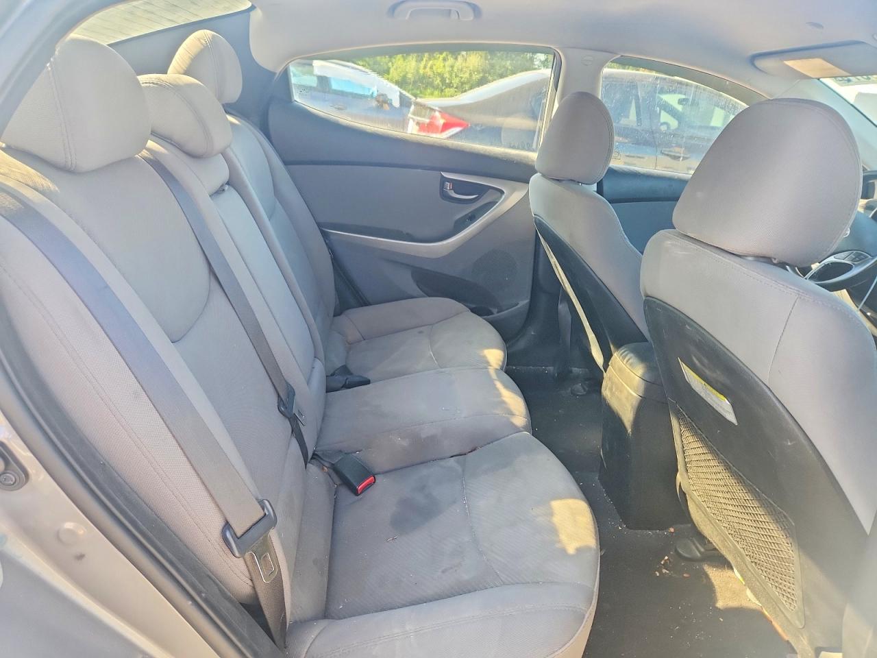 2013 Hyundai Elantra Gls Gray vin: 5NPDH4AE6DH452538