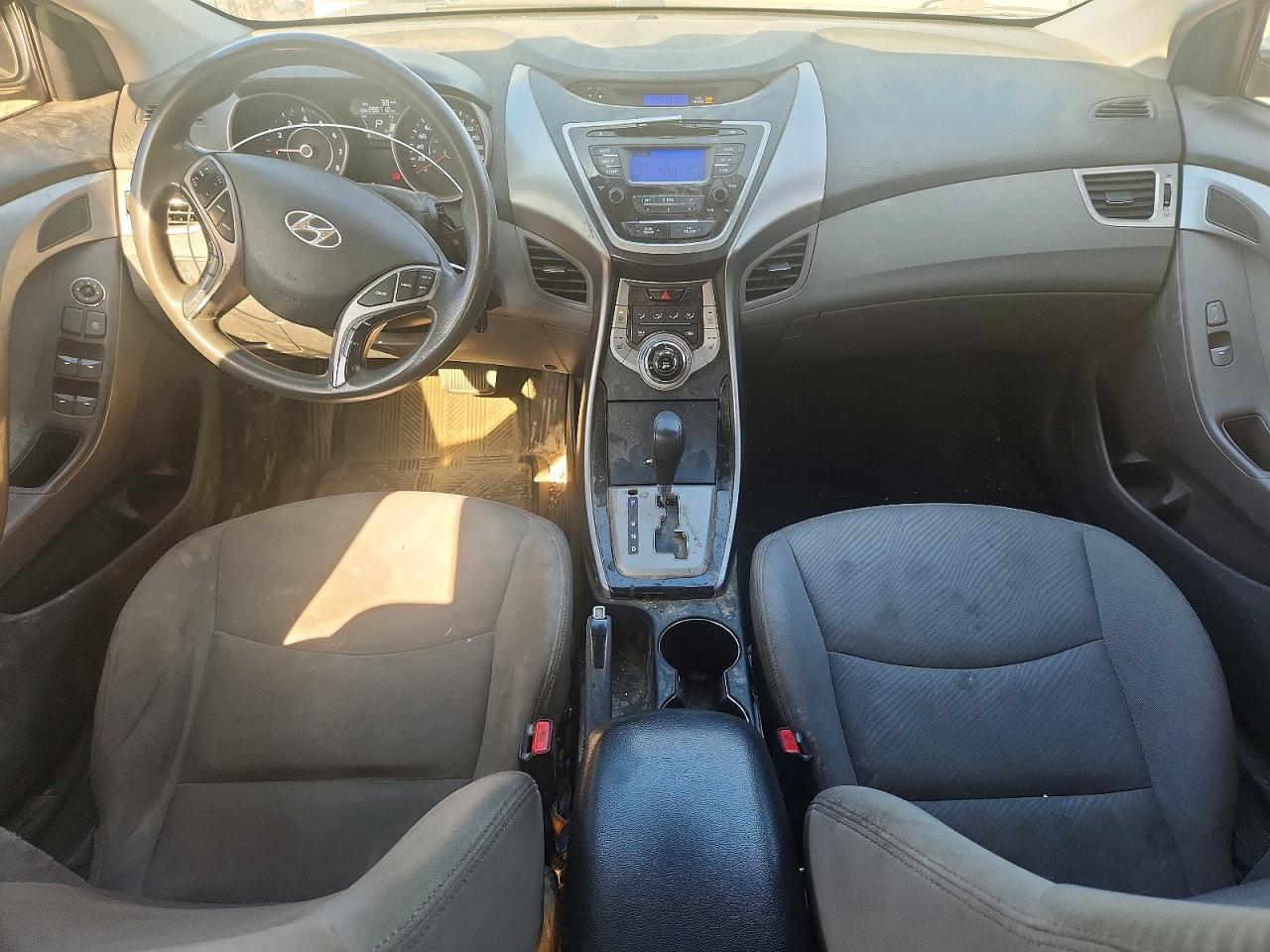 2013 Hyundai Elantra Gls Gray vin: 5NPDH4AE6DH452538