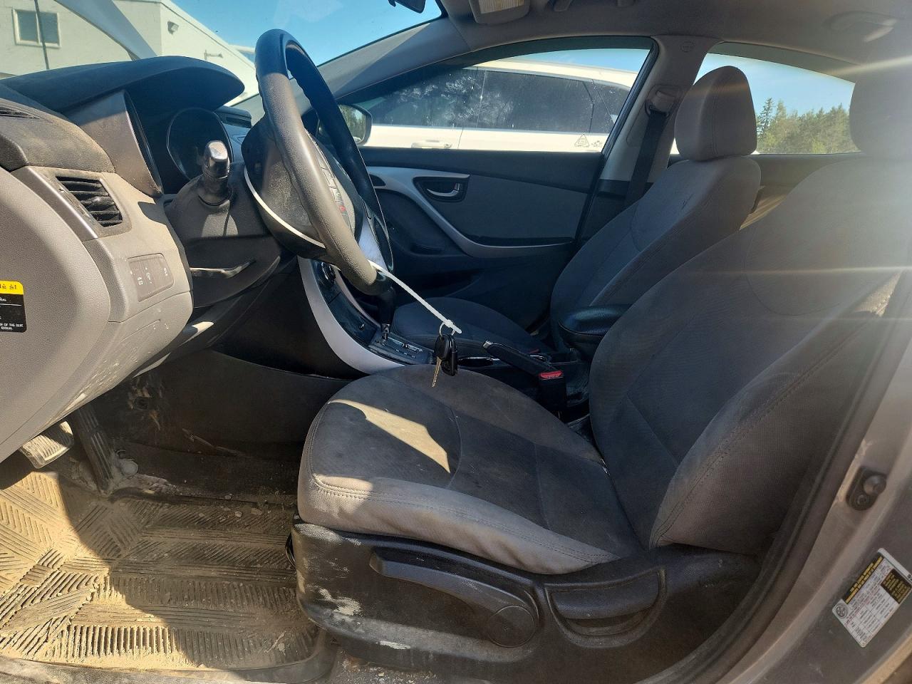 2013 Hyundai Elantra Gls Gray vin: 5NPDH4AE6DH452538
