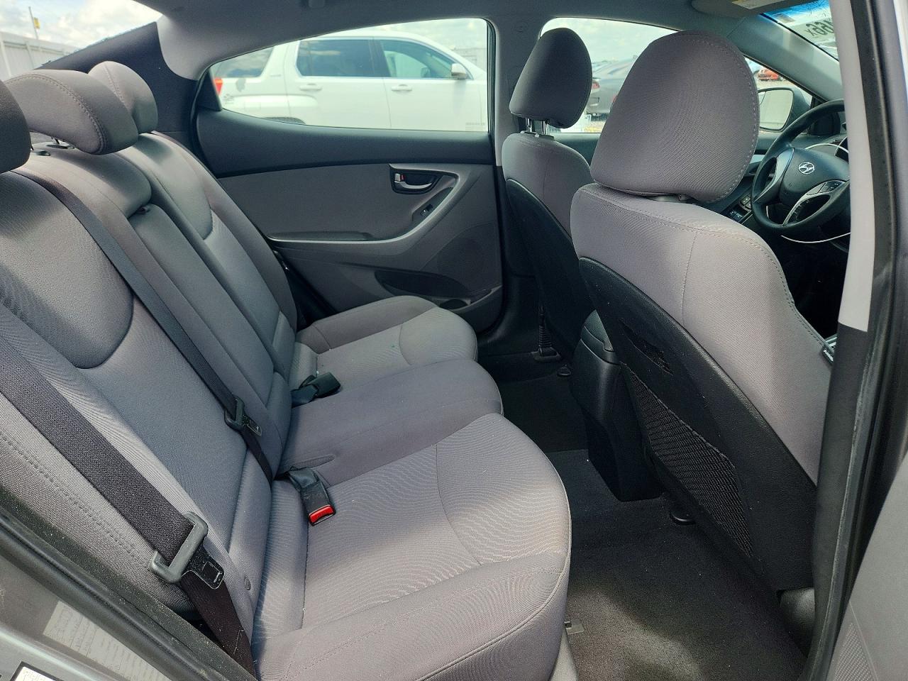 2014 Hyundai Elantra Se Gray vin: 5NPDH4AE6EH462729