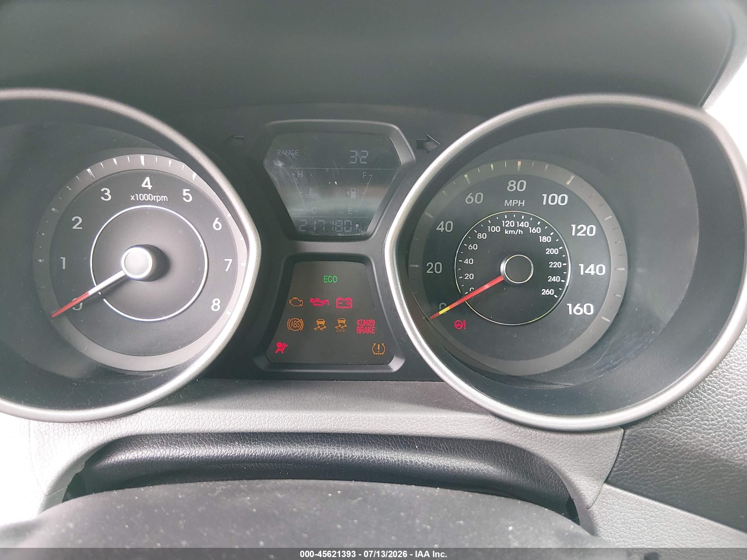 2014 Hyundai Elantra Se White vin: 5NPDH4AE6EH463976