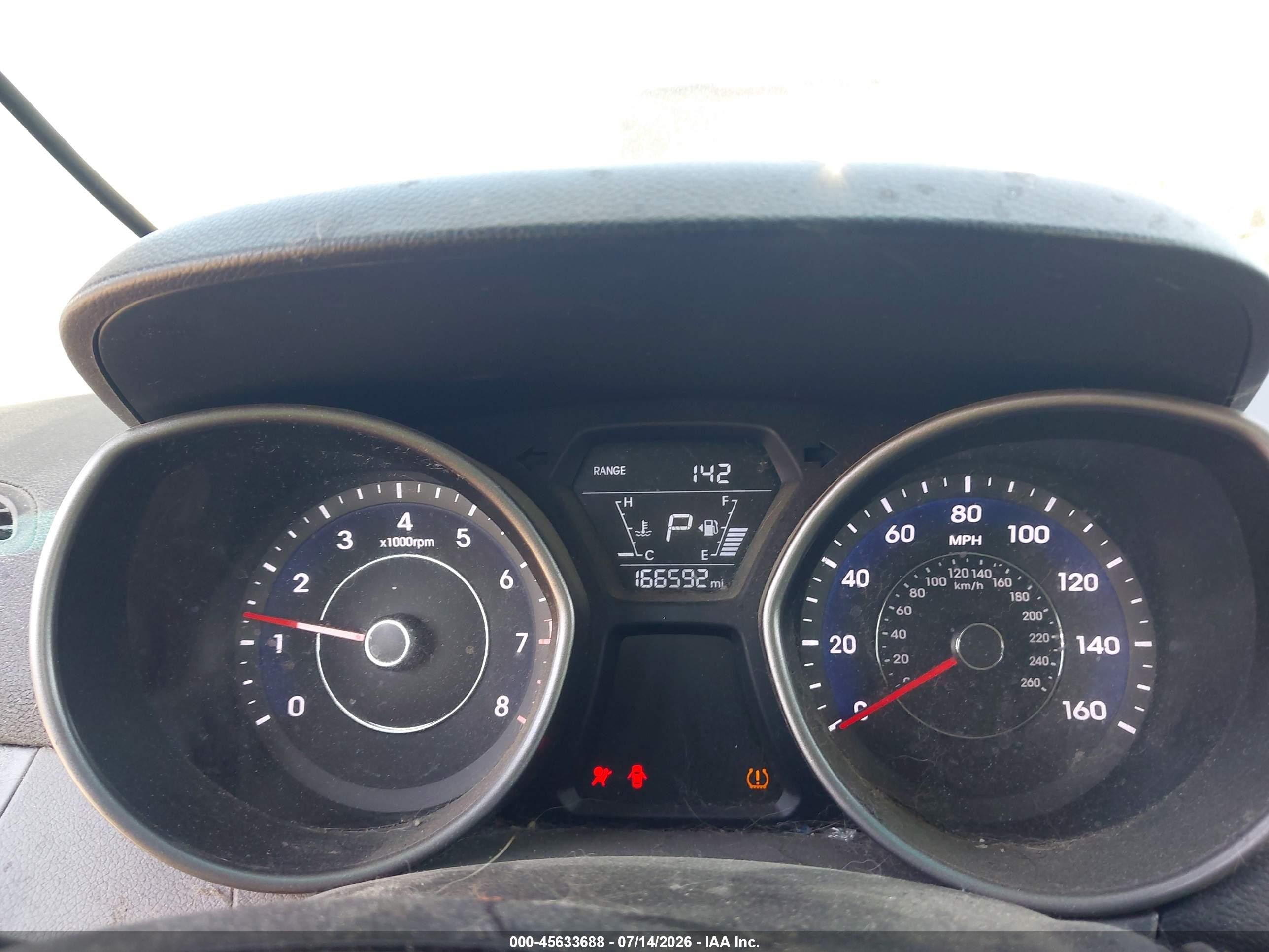 2014 Hyundai Elantra Se Silver vin: 5NPDH4AE6EH466019