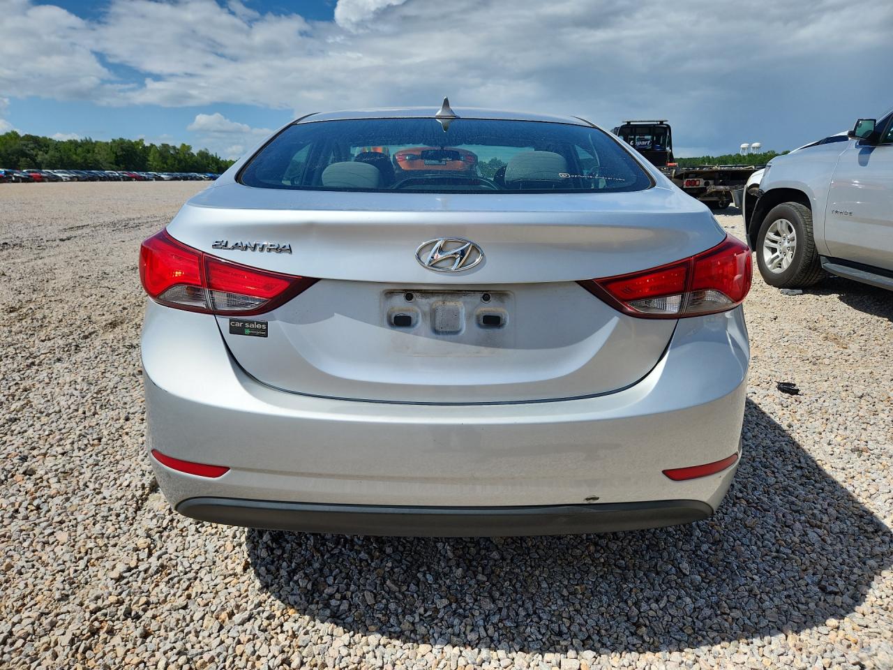 2014 Hyundai Elantra Se Silver vin: 5NPDH4AE6EH477988