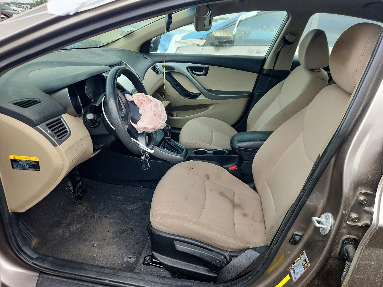 2014 Hyundai Elantra Se Tan vin: 5NPDH4AE6EH481264