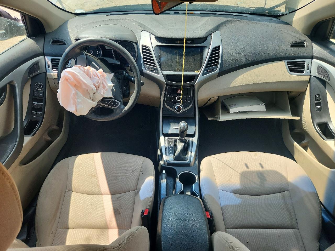 2014 Hyundai Elantra Se Tan vin: 5NPDH4AE6EH481264