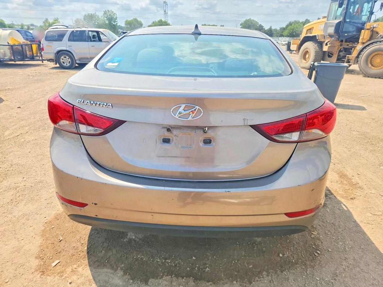 2014 Hyundai Elantra Se Tan vin: 5NPDH4AE6EH481264
