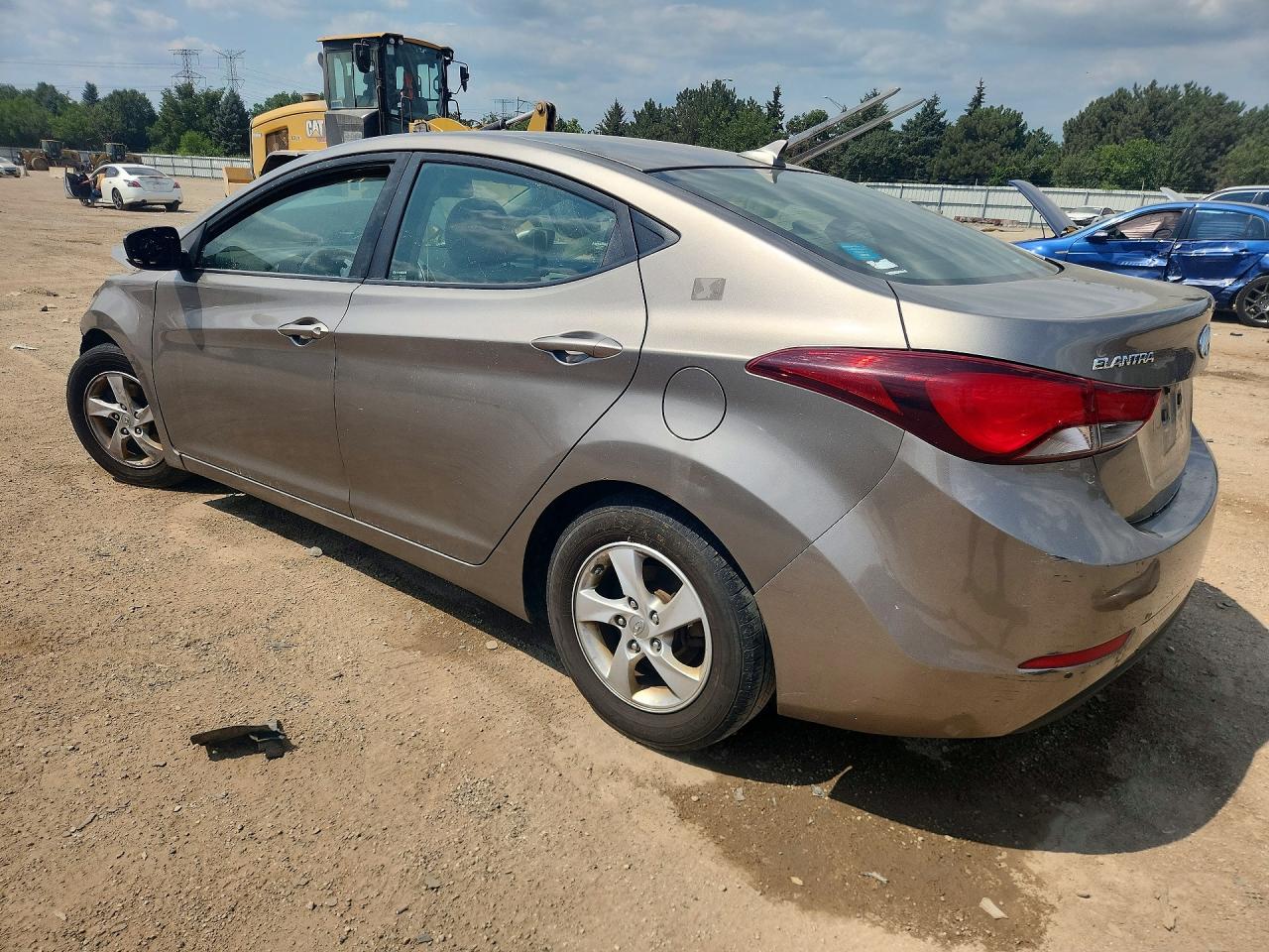 2014 Hyundai Elantra Se Tan vin: 5NPDH4AE6EH481264
