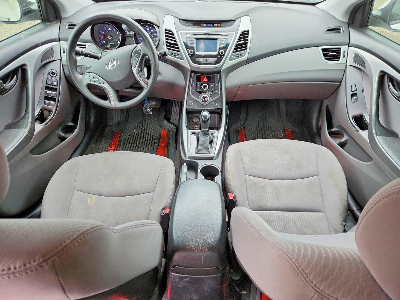 2014 Hyundai Elantra Se Белый vin: 5NPDH4AE6EH483841