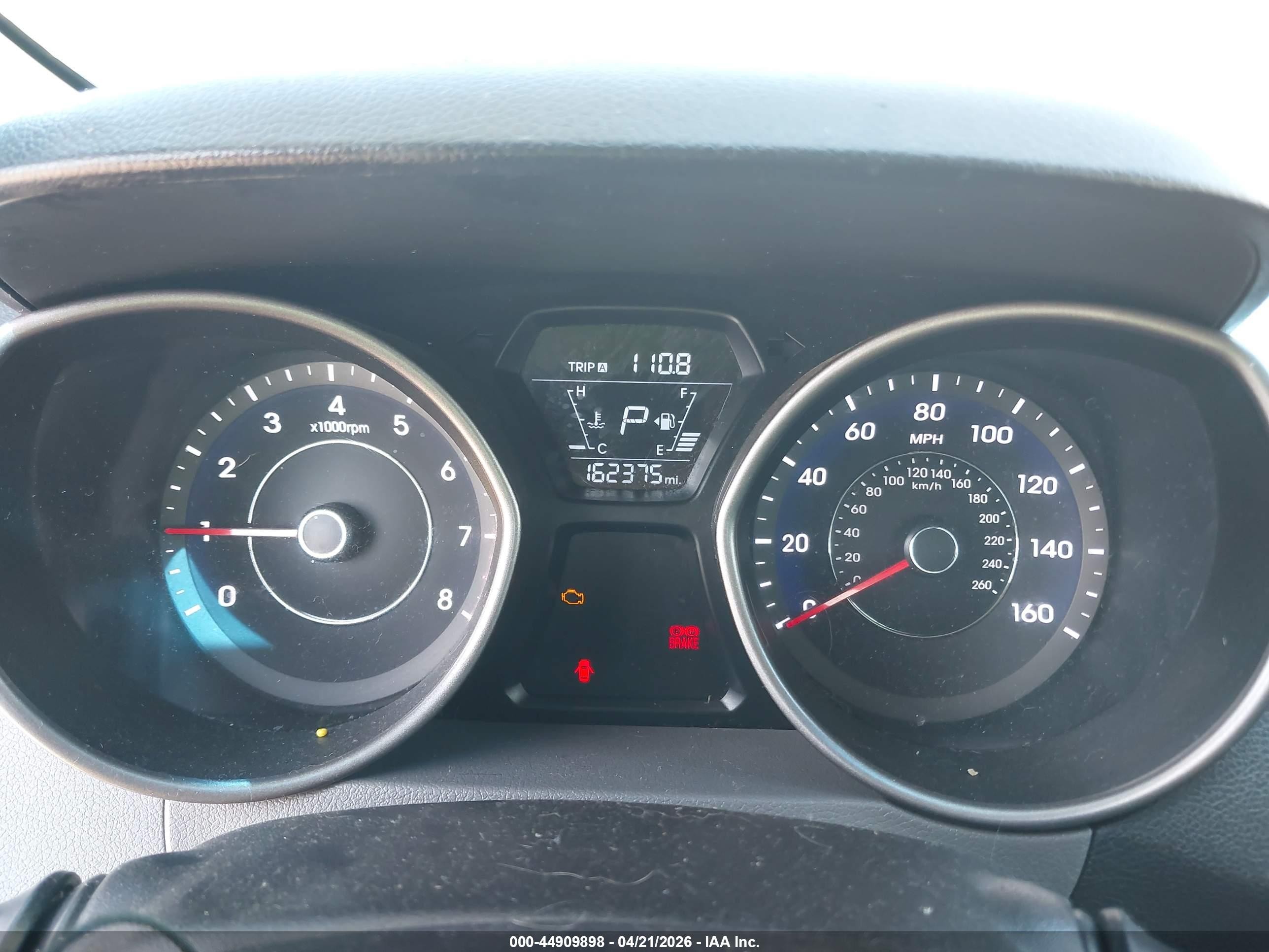 2014 Hyundai Elantra Limited Blue vin: 5NPDH4AE6EH488019