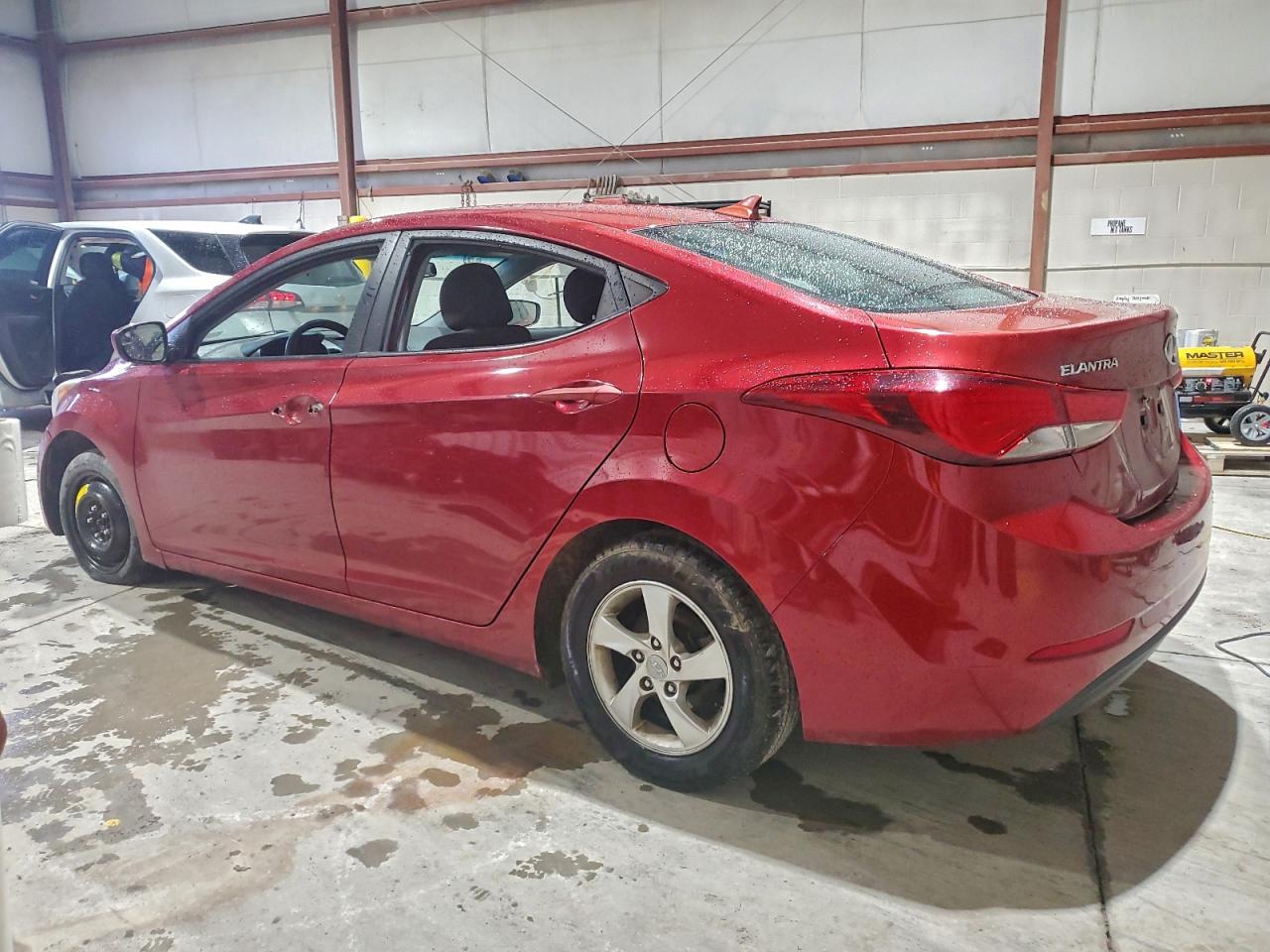 2014 Hyundai Elantra Se Red vin: 5NPDH4AE6EH503313