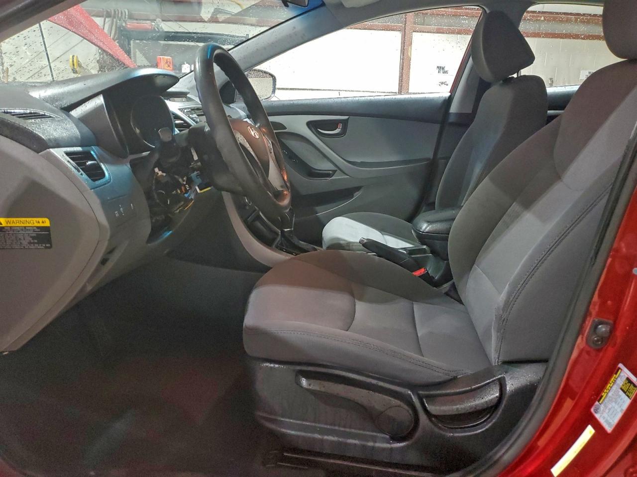 2014 Hyundai Elantra Se Red vin: 5NPDH4AE6EH503313