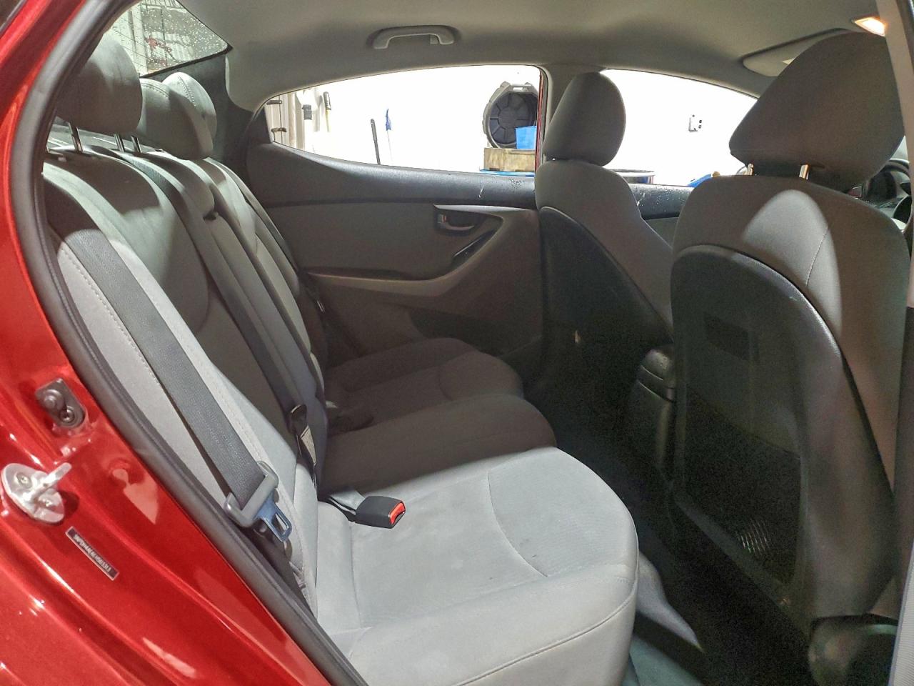 2014 Hyundai Elantra Se Red vin: 5NPDH4AE6EH503313