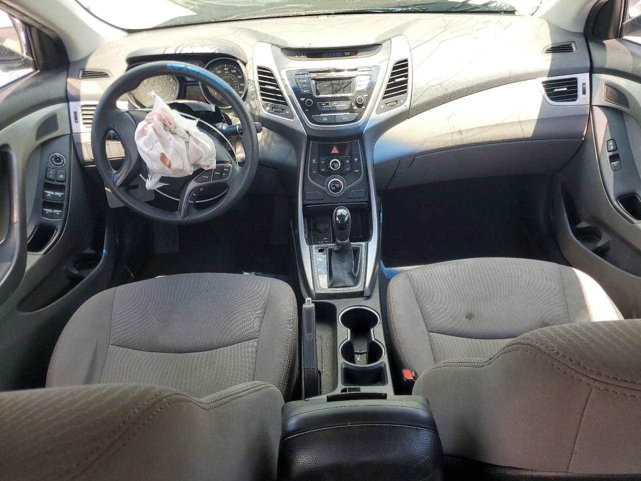 2014 Hyundai Elantra Se Silver vin: 5NPDH4AE6EH507202