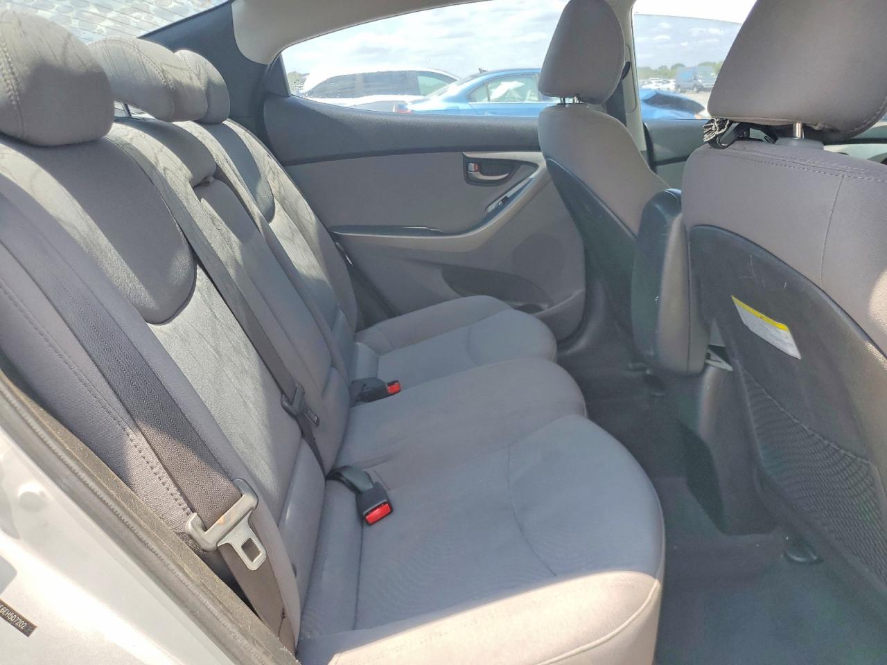 2014 Hyundai Elantra Se Silver vin: 5NPDH4AE6EH507202