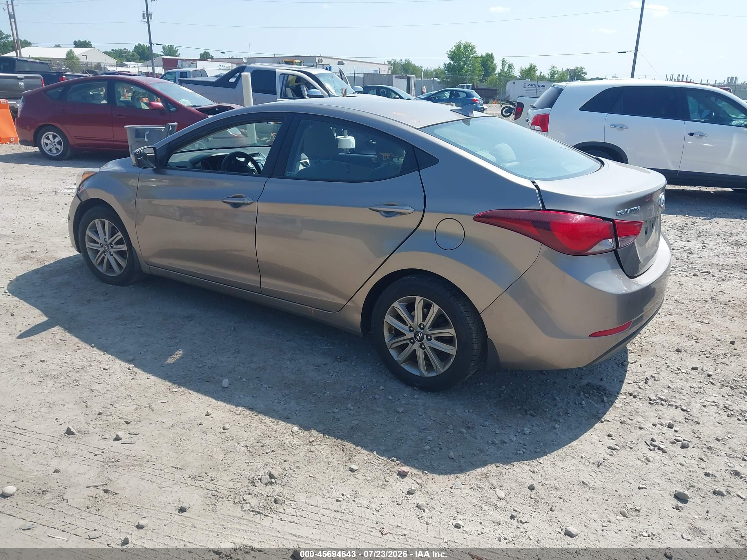 2014 Hyundai Elantra Se Gold vin: 5NPDH4AE6EH516255