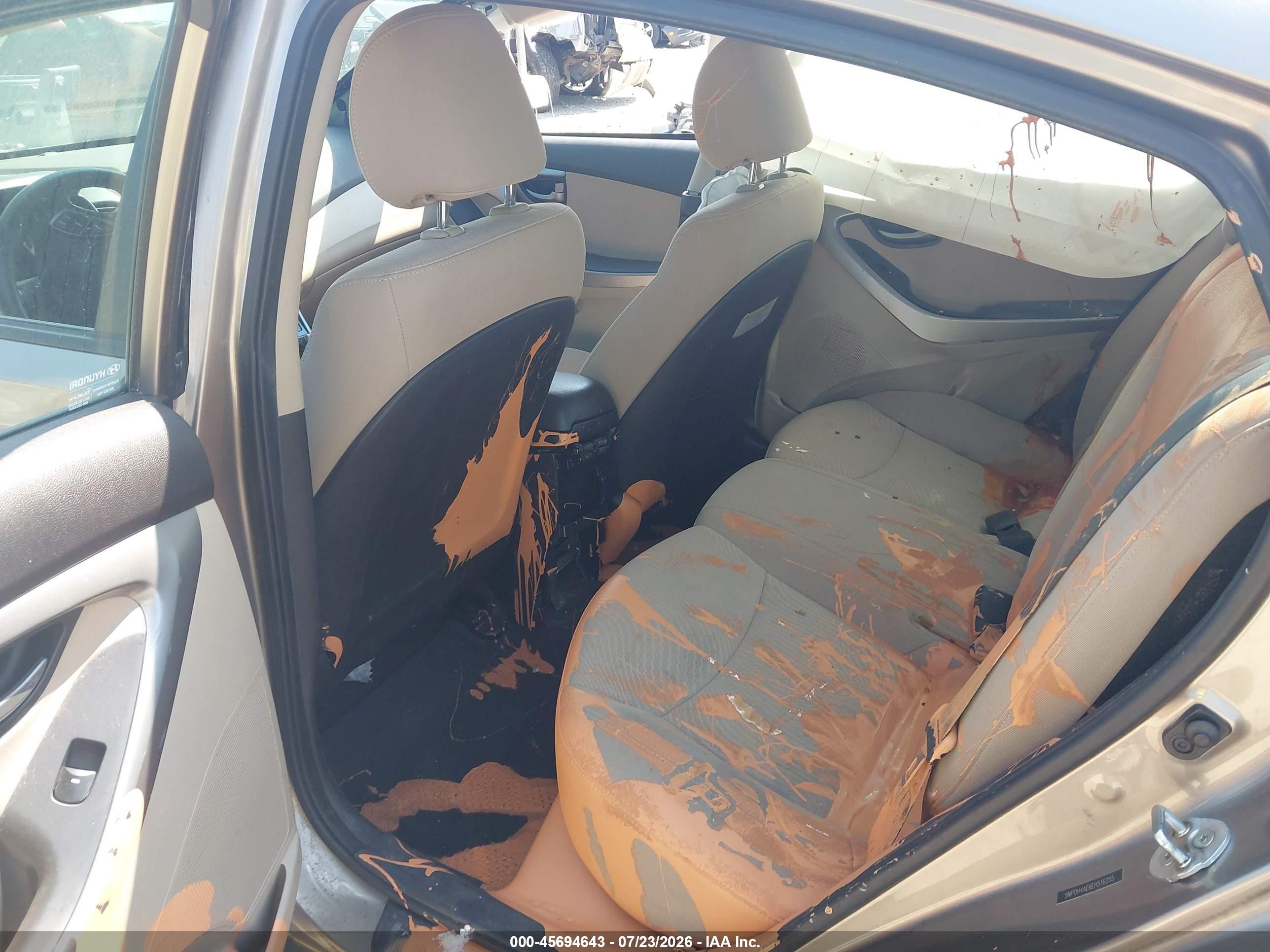 2014 Hyundai Elantra Se Gold vin: 5NPDH4AE6EH516255