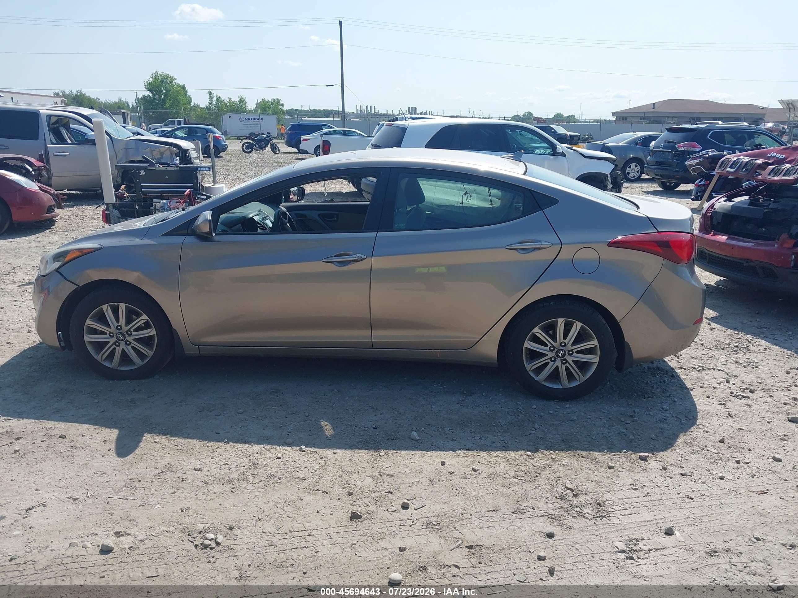 2014 Hyundai Elantra Se Gold vin: 5NPDH4AE6EH516255