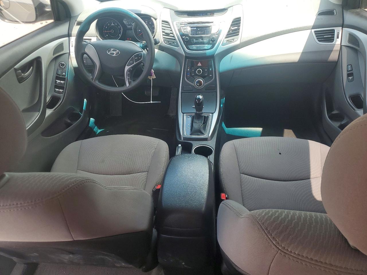 2014 Hyundai Elantra Se Silver vin: 5NPDH4AE6EH517440
