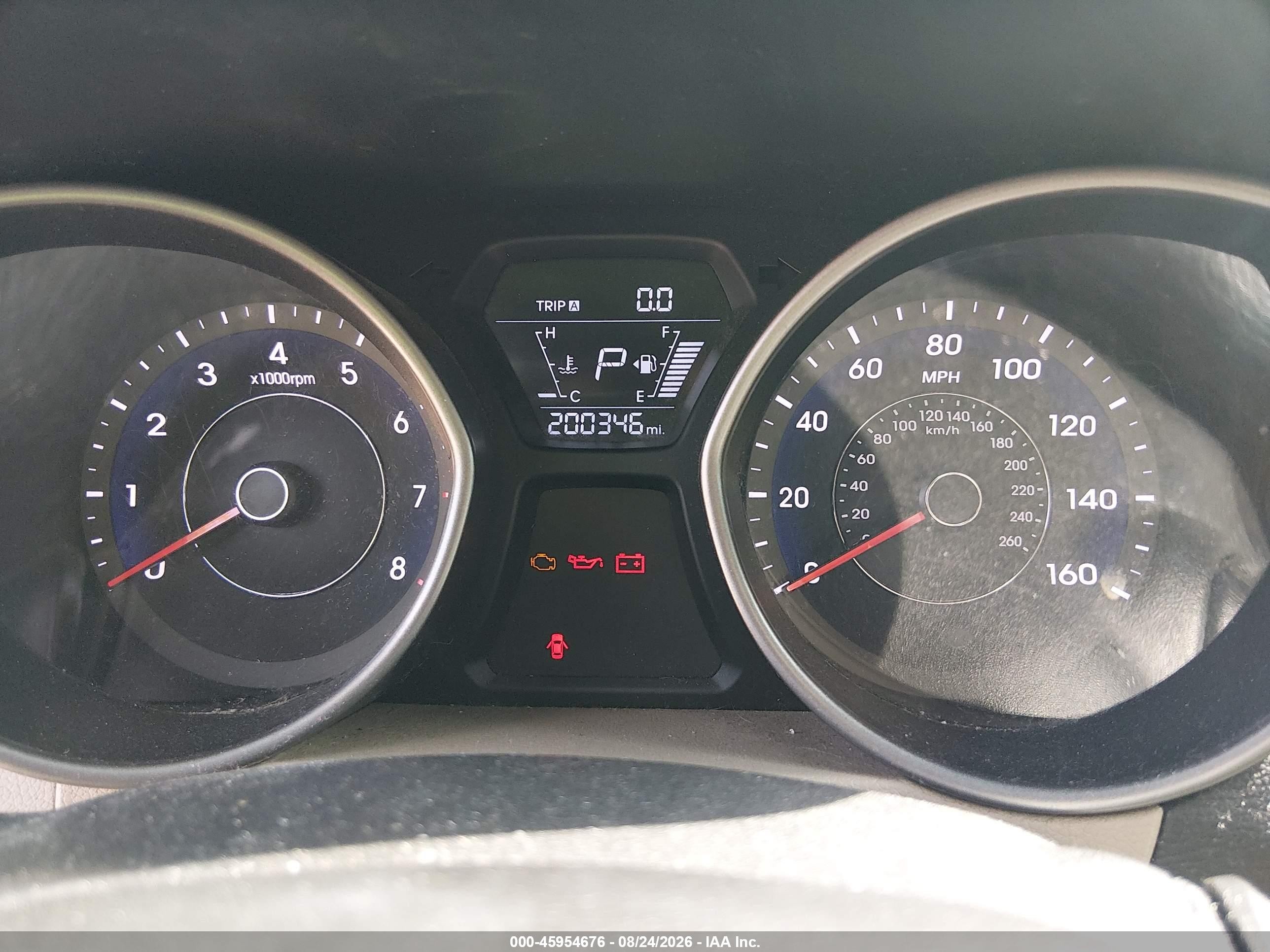 2014 Hyundai Elantra Se Gray vin: 5NPDH4AE6EH529832
