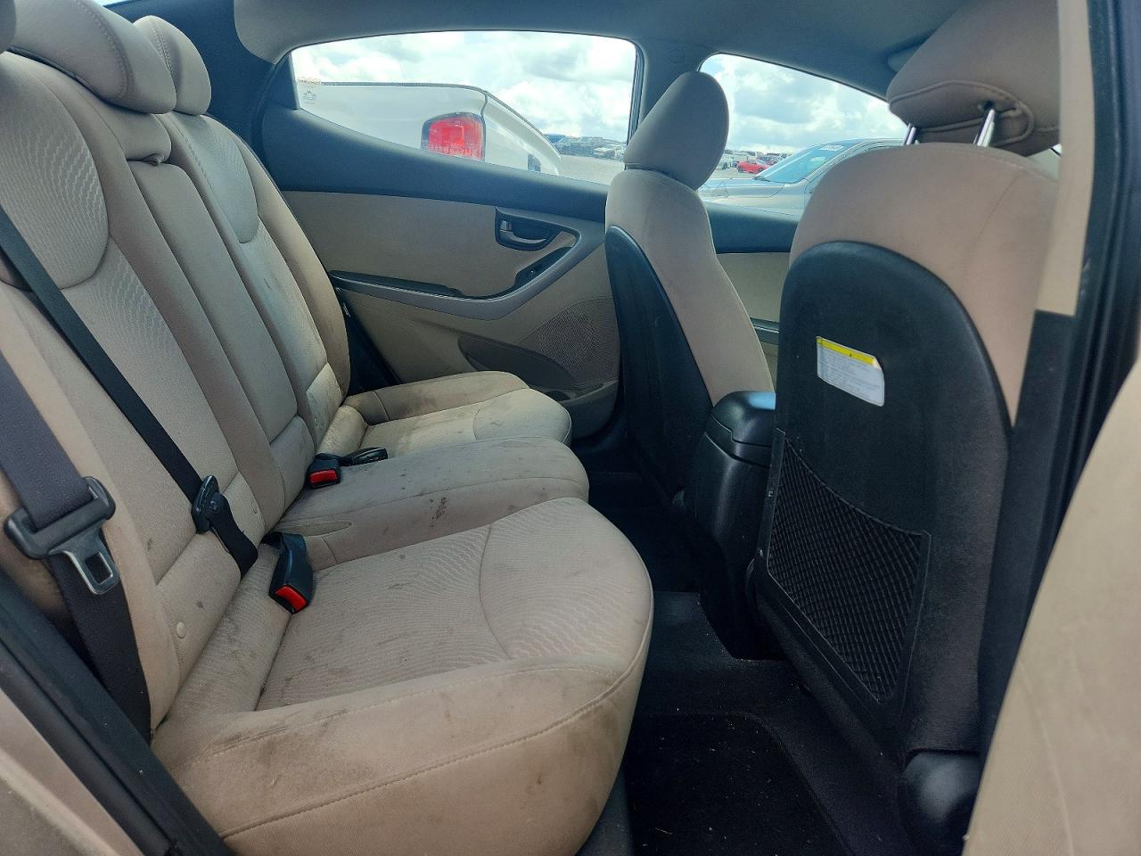 2014 Hyundai Elantra Se Коричневый vin: 5NPDH4AE6EH530091