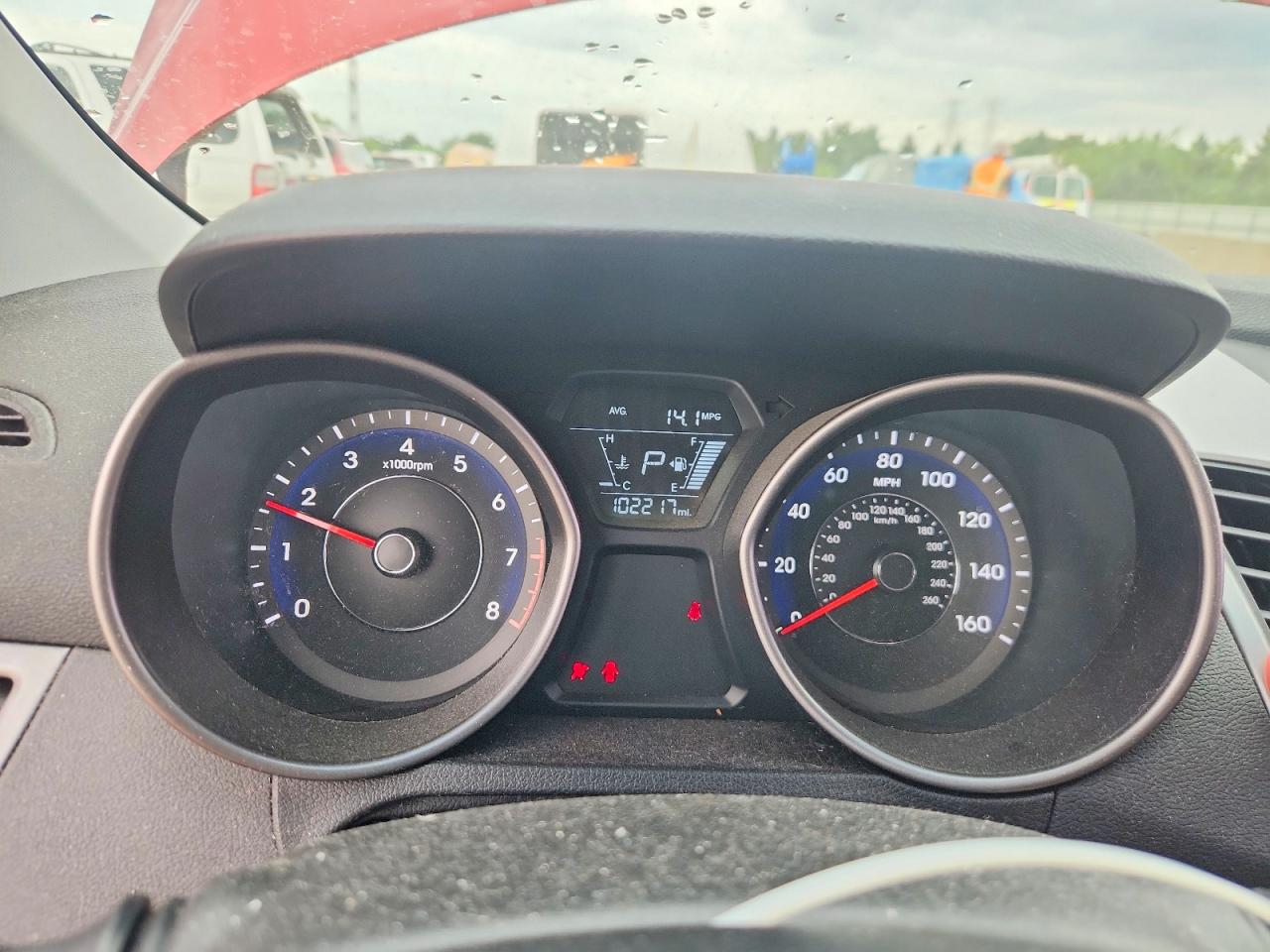 2014 Hyundai Elantra Limited Red vin: 5NPDH4AE6EH532293