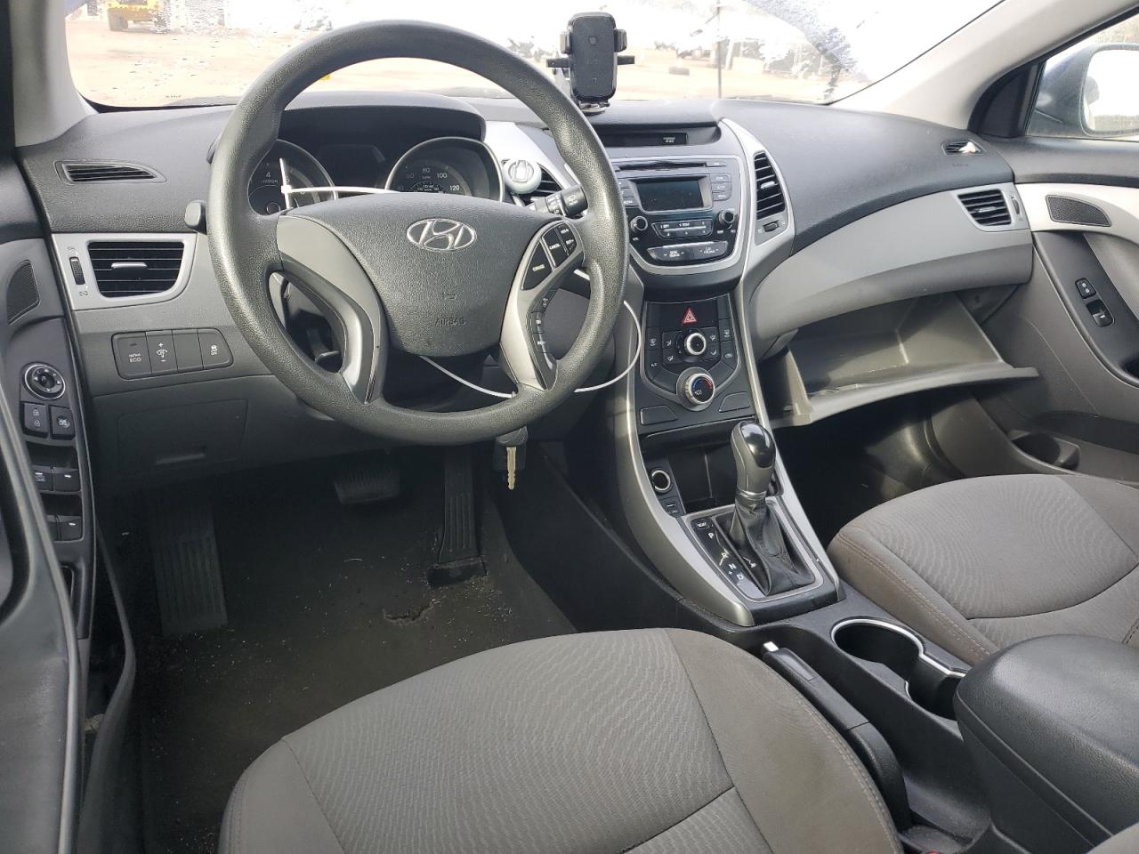 2014 Hyundai Elantra Se Blue vin: 5NPDH4AE6EH539406