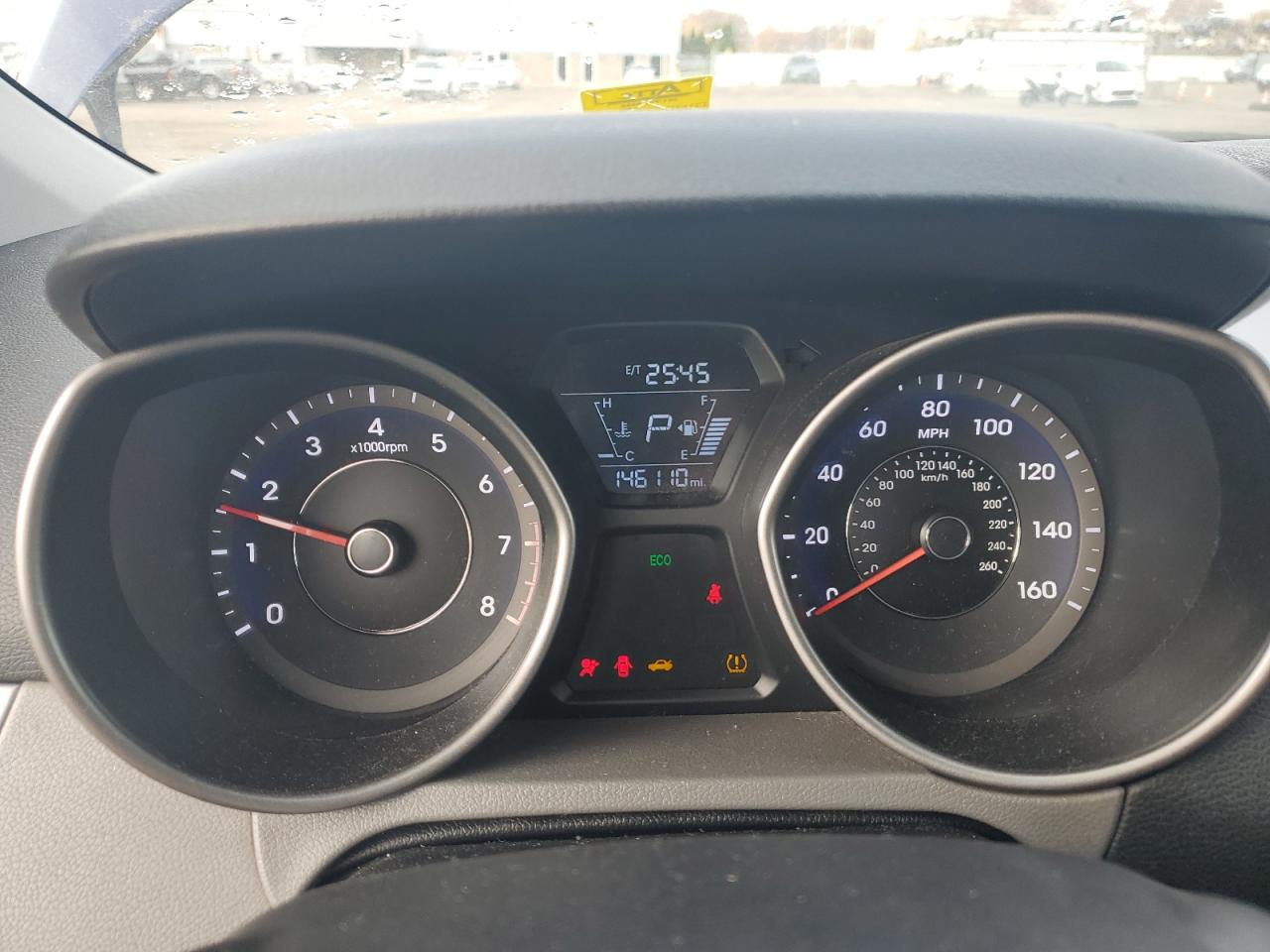 2014 Hyundai Elantra Se Blue vin: 5NPDH4AE6EH539406