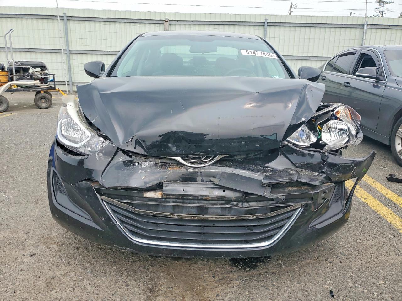 2014 Hyundai Elantra Se Черный vin: 5NPDH4AE6EH544900