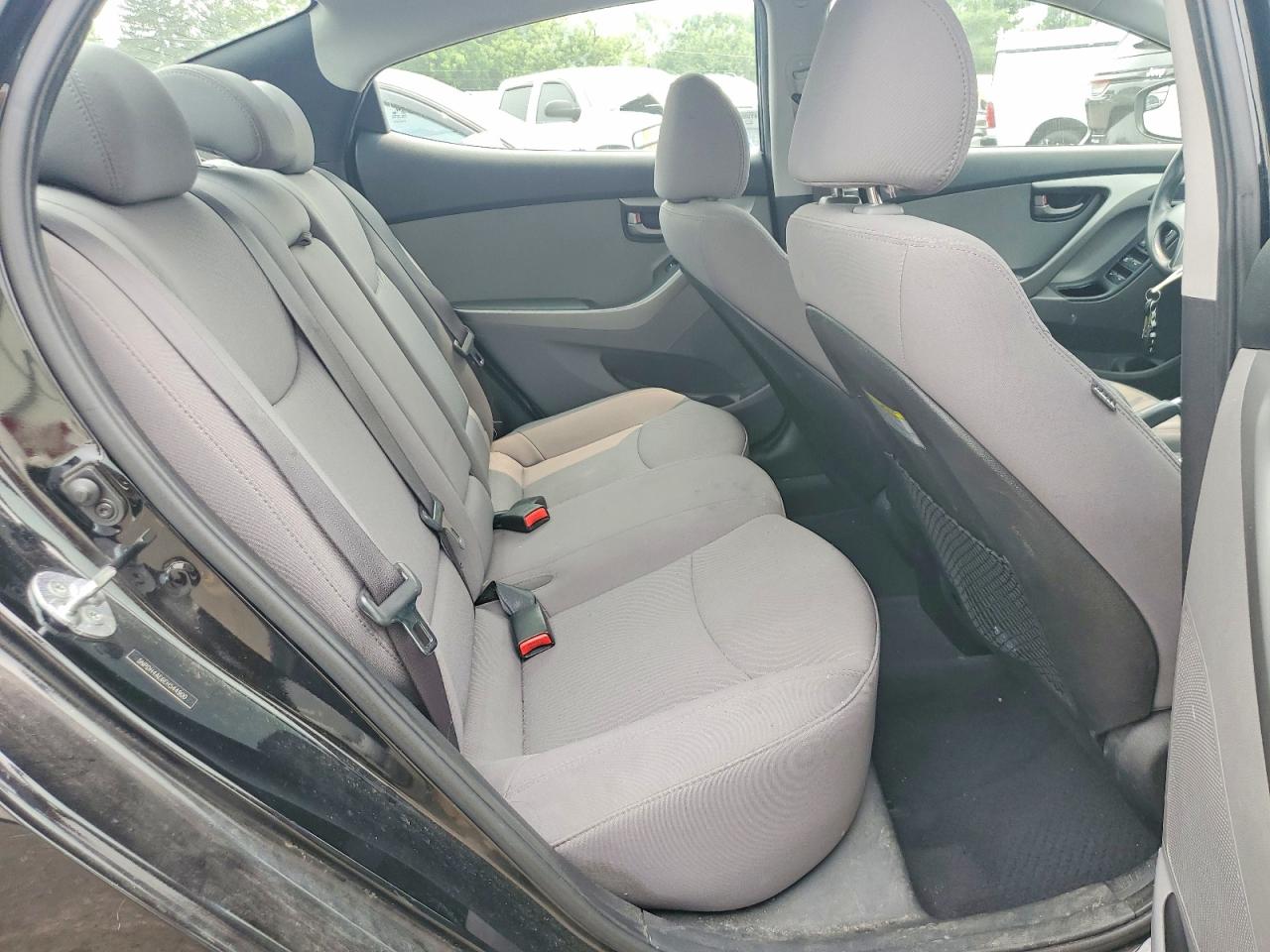 2014 Hyundai Elantra Se Черный vin: 5NPDH4AE6EH544900