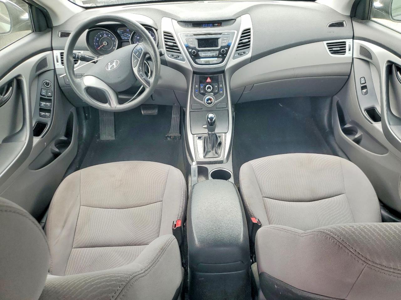 2014 Hyundai Elantra Se Черный vin: 5NPDH4AE6EH544900